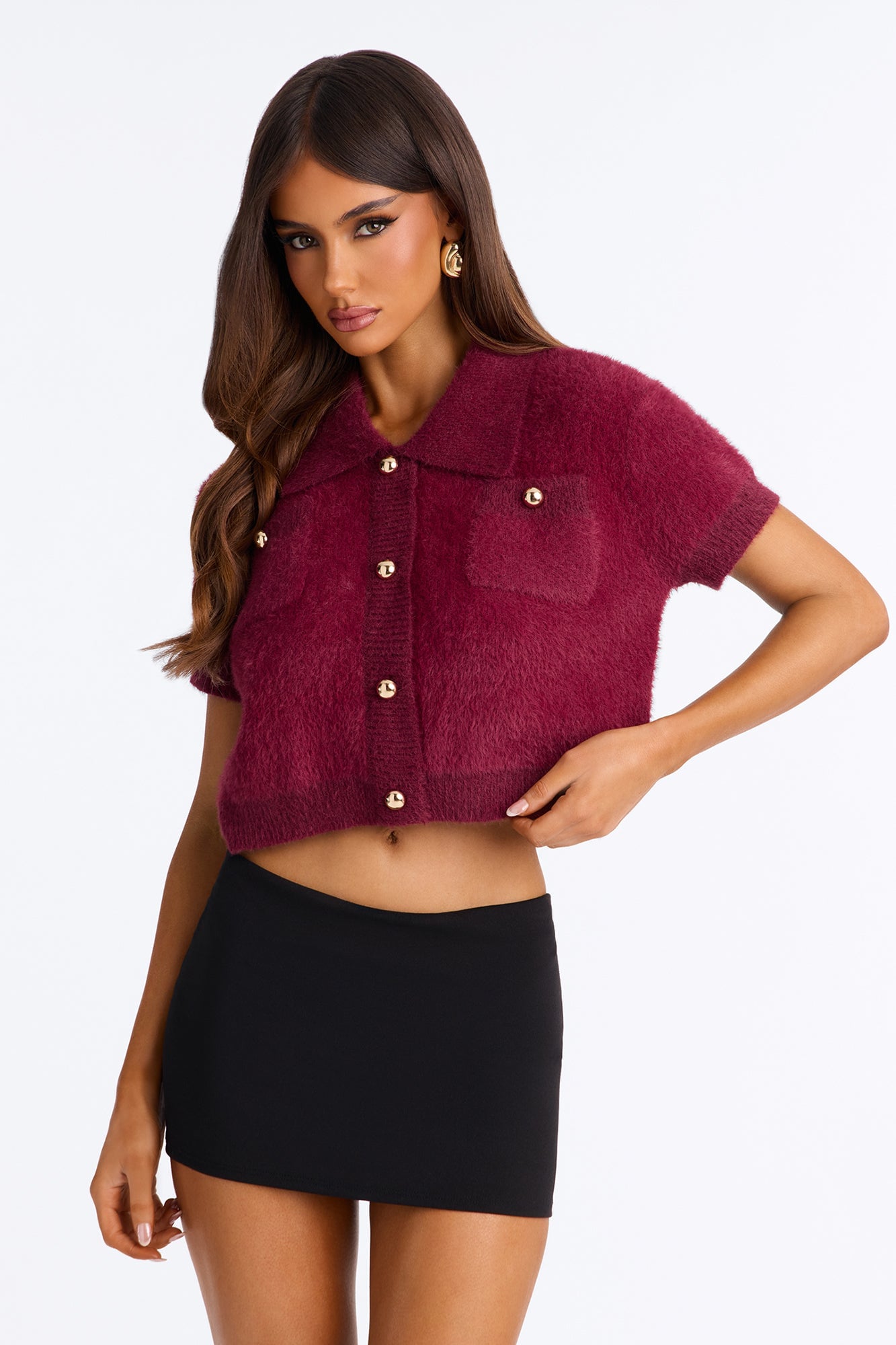 Early Sunsets Sweater - Burgundy image 5