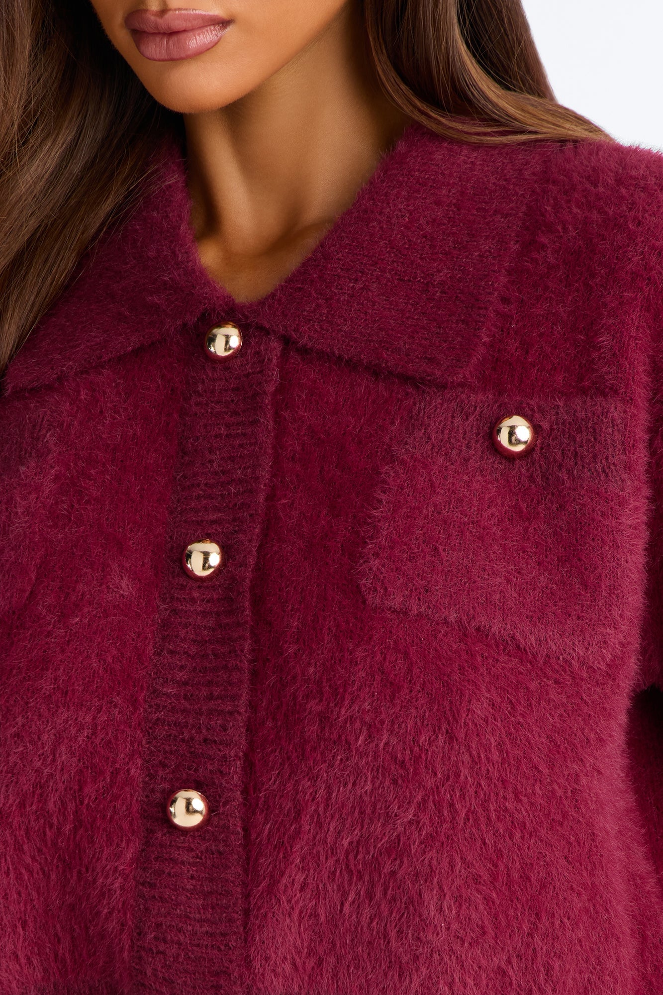 Early Sunsets Sweater - Burgundy image 7