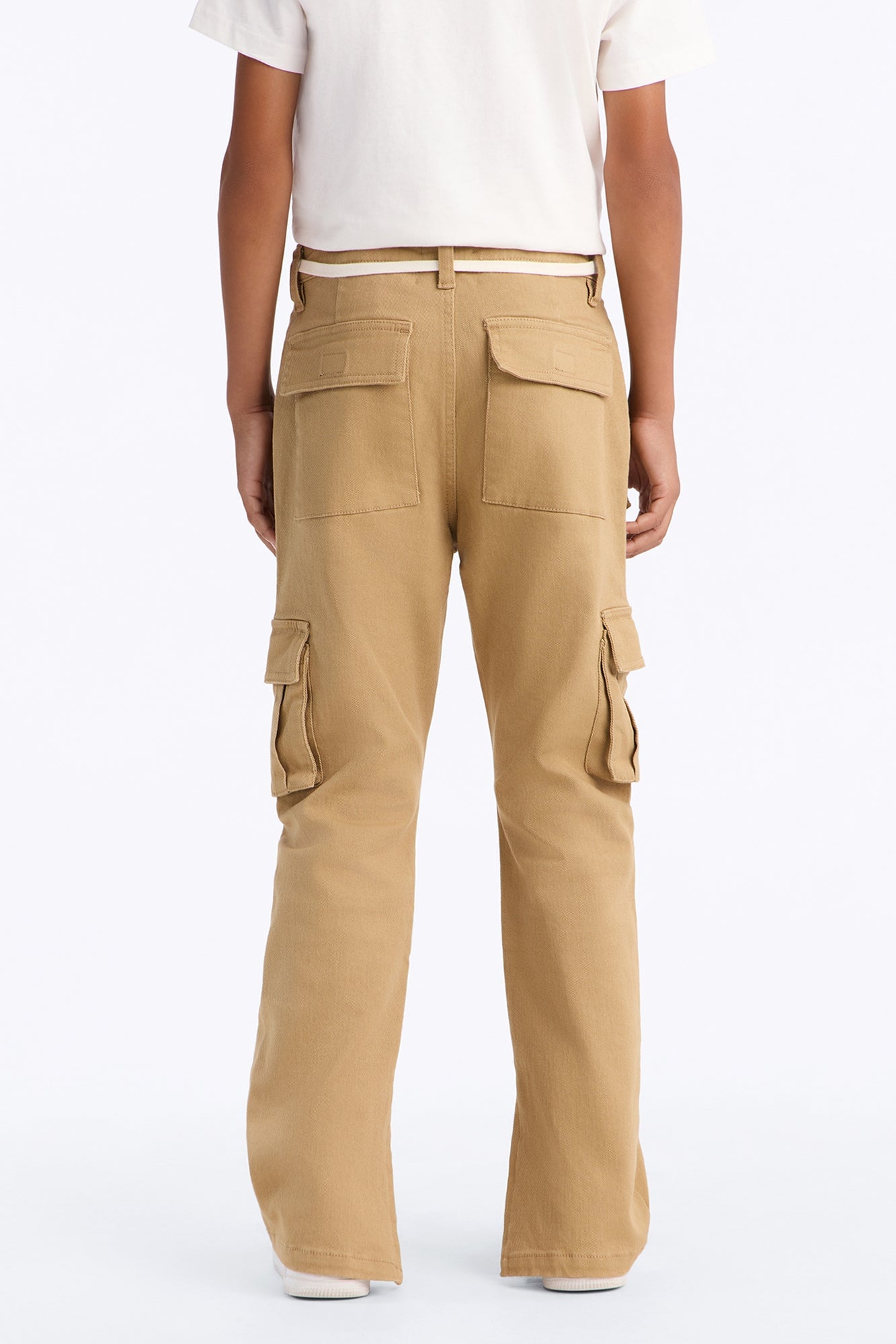 Mini Hunter Slim Cargo Pants - Khaki image 3