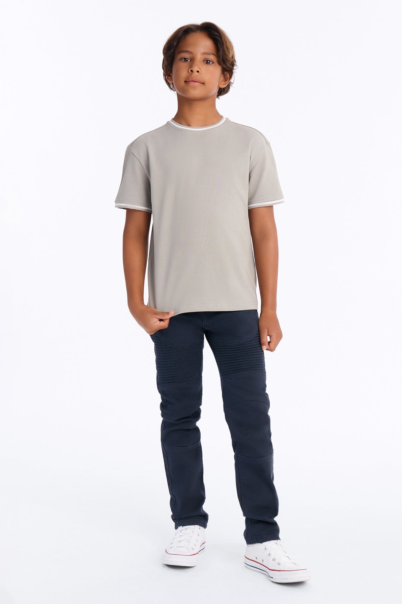 Mini Jaxon Short Sleeve Tee - Grey image 2