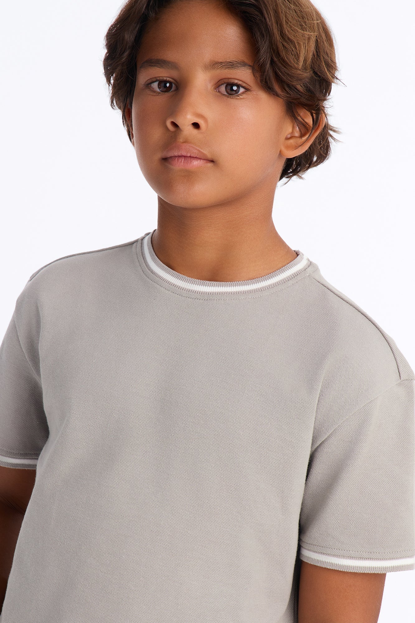 Mini Jaxon Short Sleeve Tee - Grey image 3