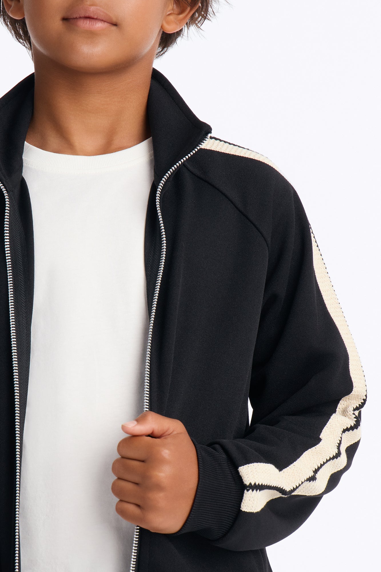 Mini Dennis Track Jacket - Black image 3