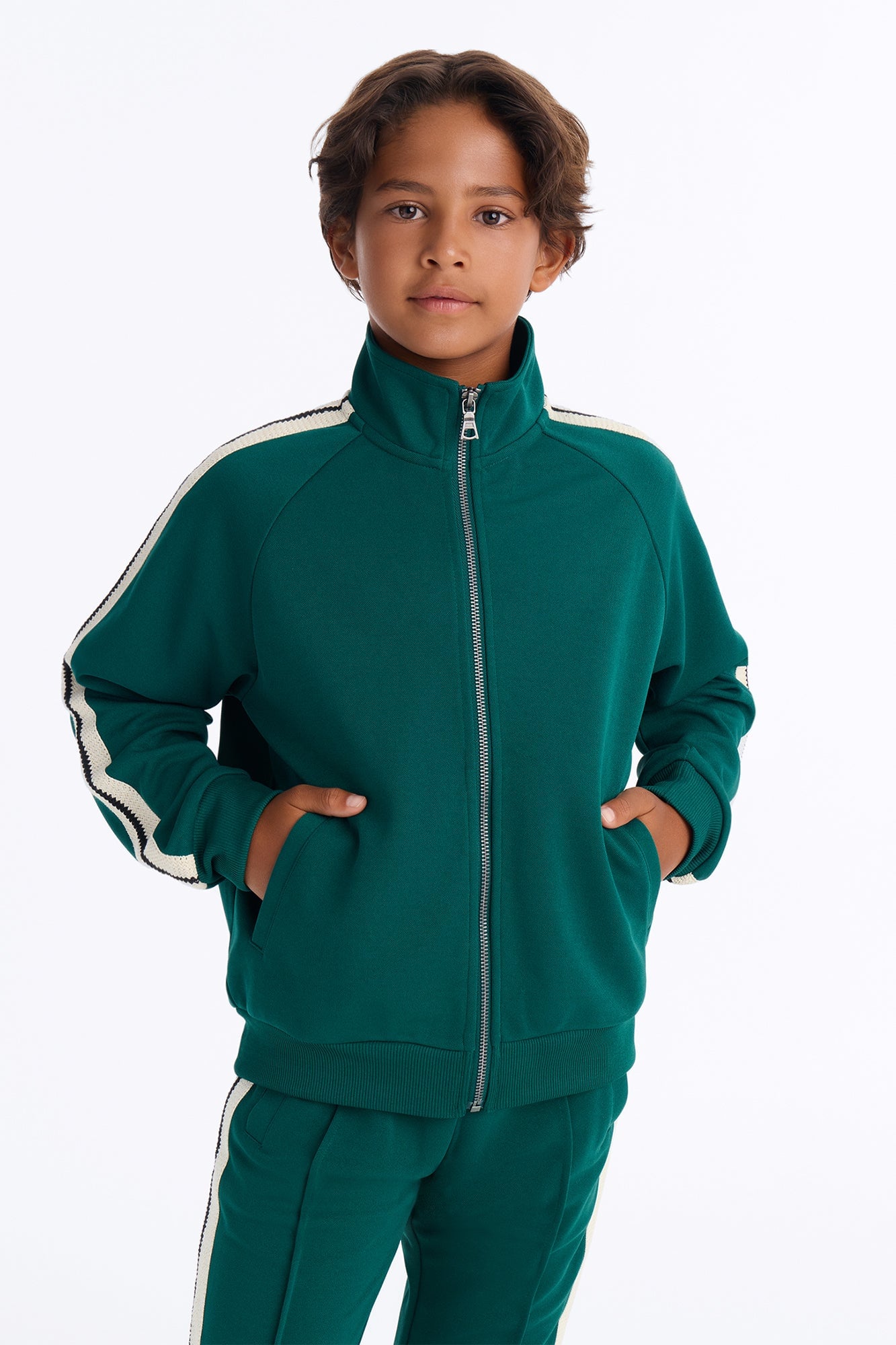 Mini Dennis Track Jacket - Green image 1