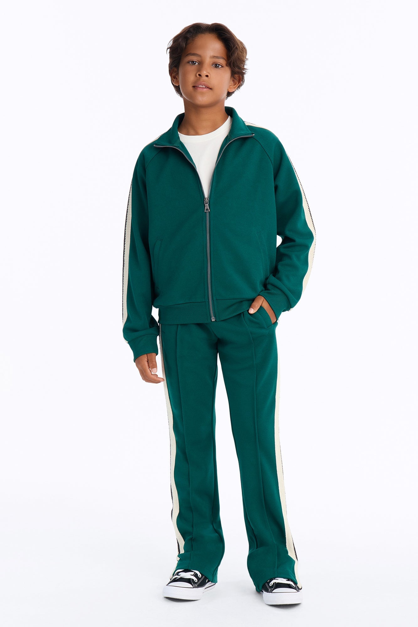 Mini Dennis Track Jacket - Green image 2