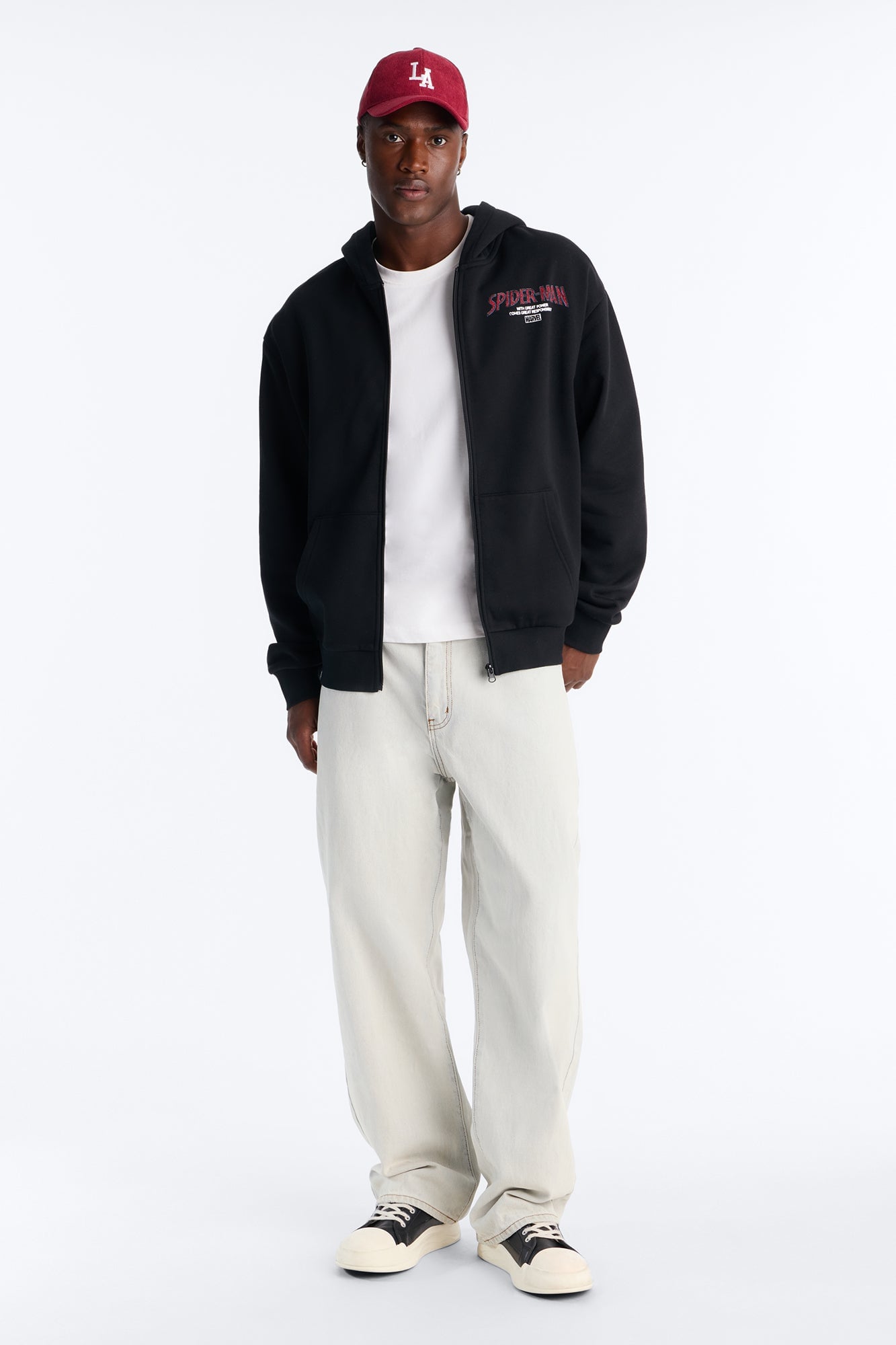 Spider Man Brand New Day Zip Up Hoodie - Black/combo image 7