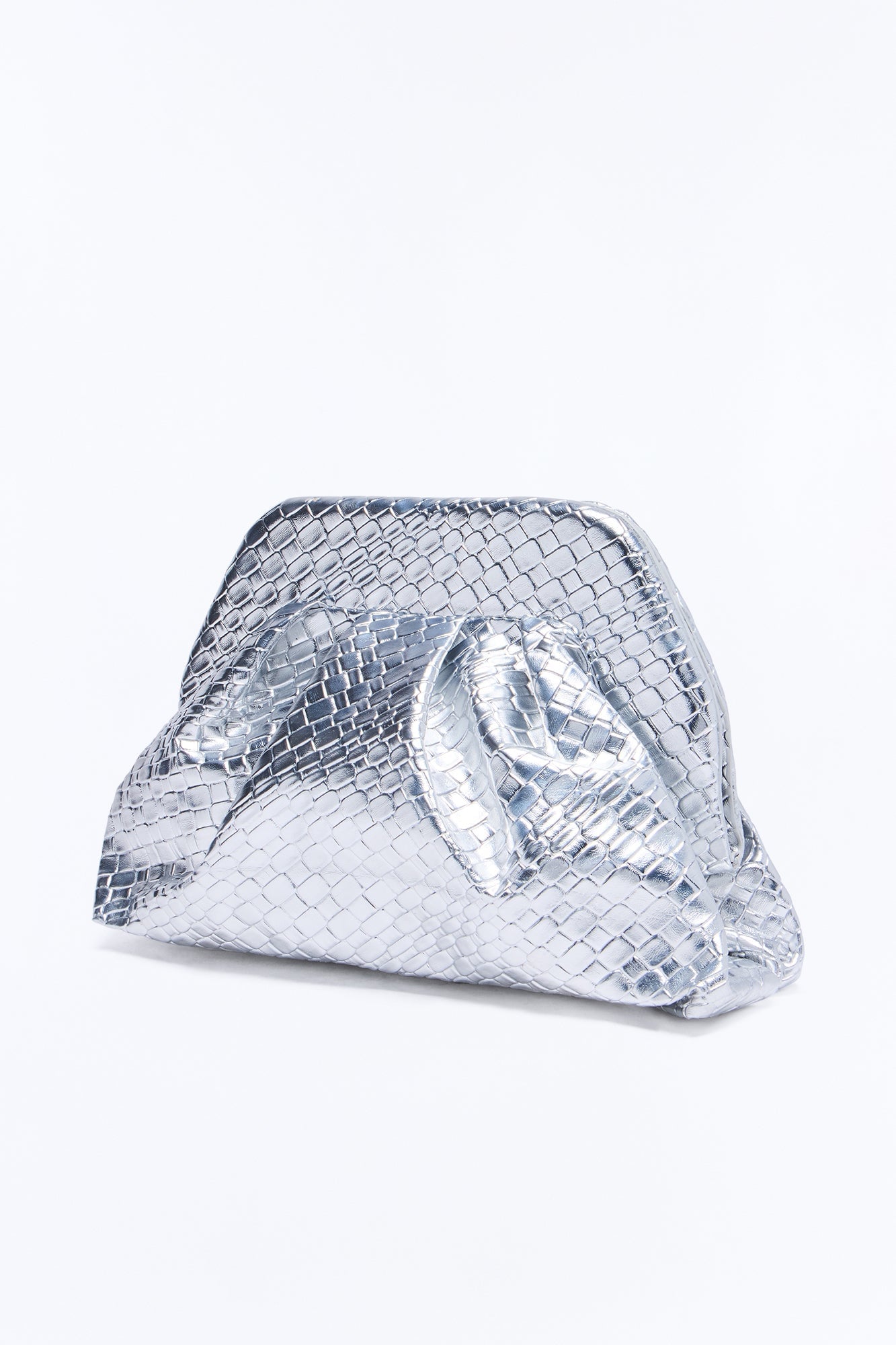 Party Starter Clutch - Silver image 2