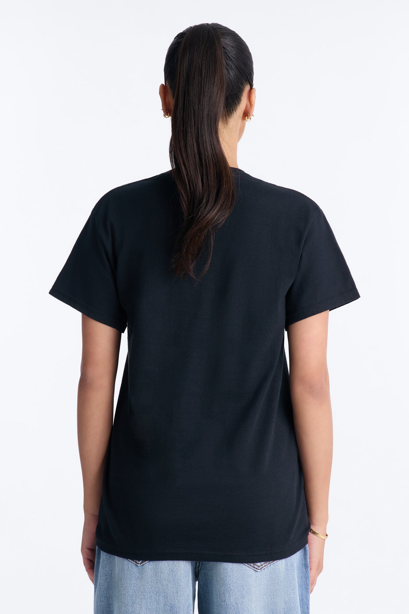 Don't Stop Hustling Graphic Tshirt - Black image 6