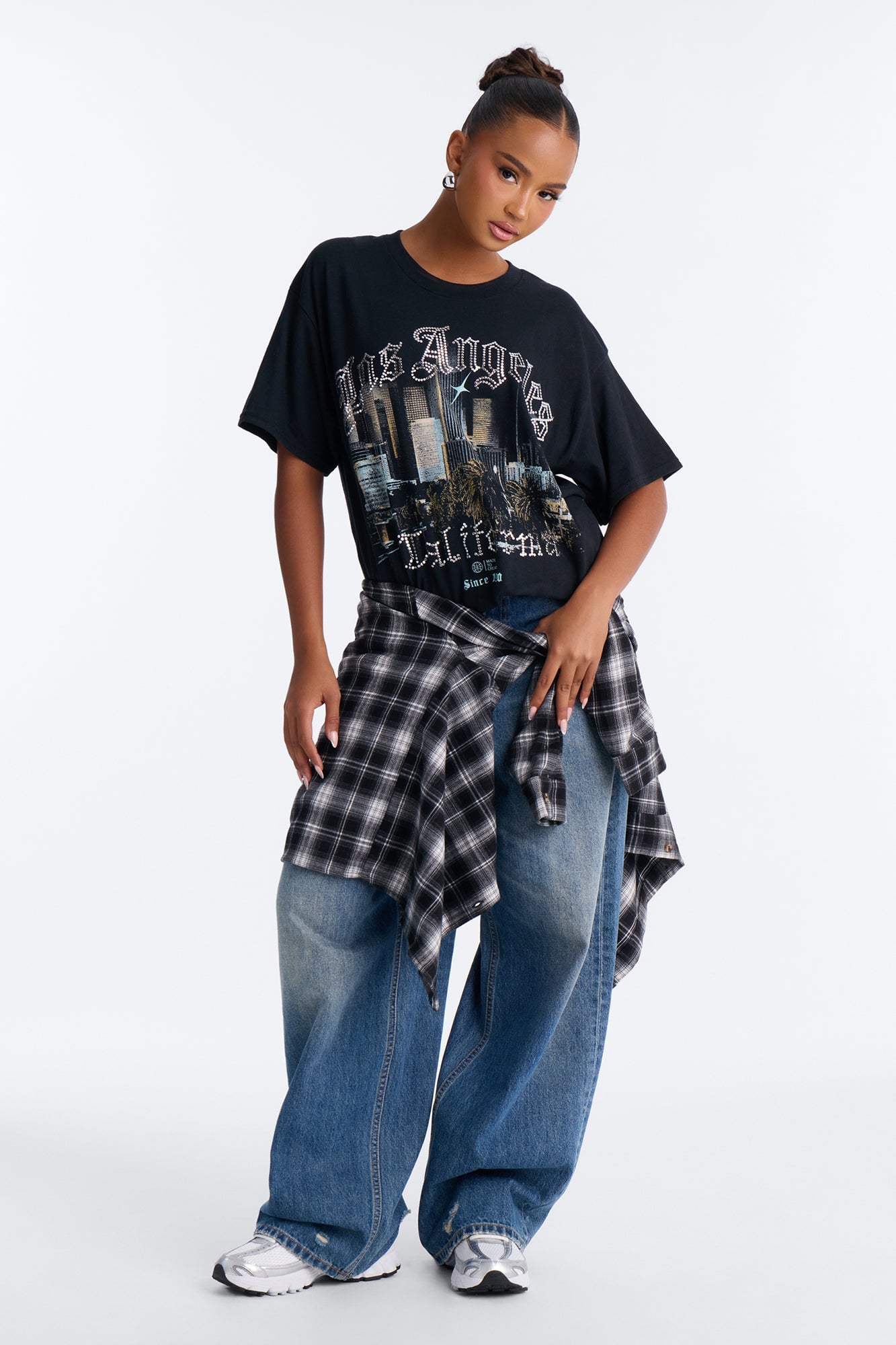 LA Downtown Dreamer Tee - Black image 5
