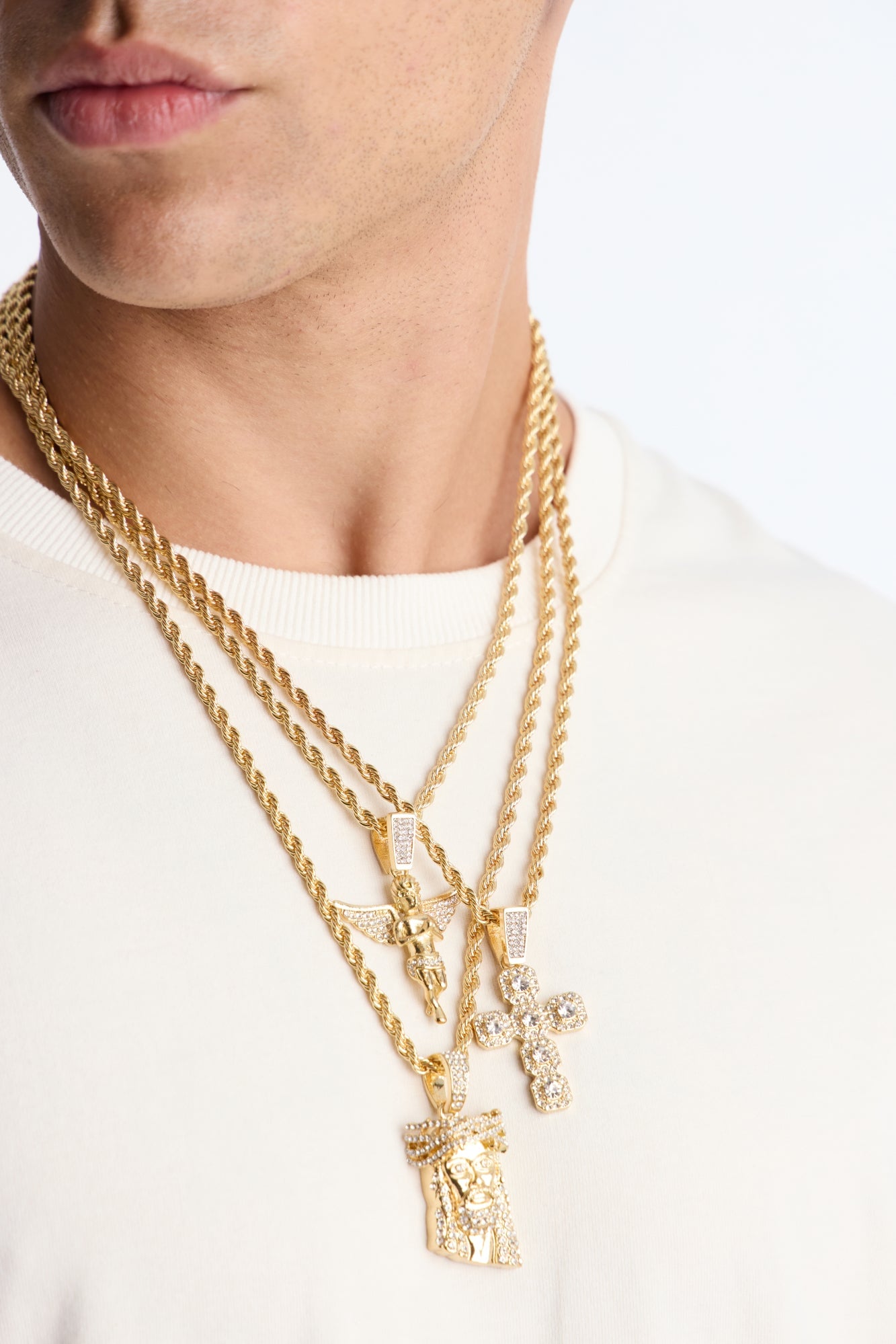 Angels Landing Necklace Set - Gold image 2
