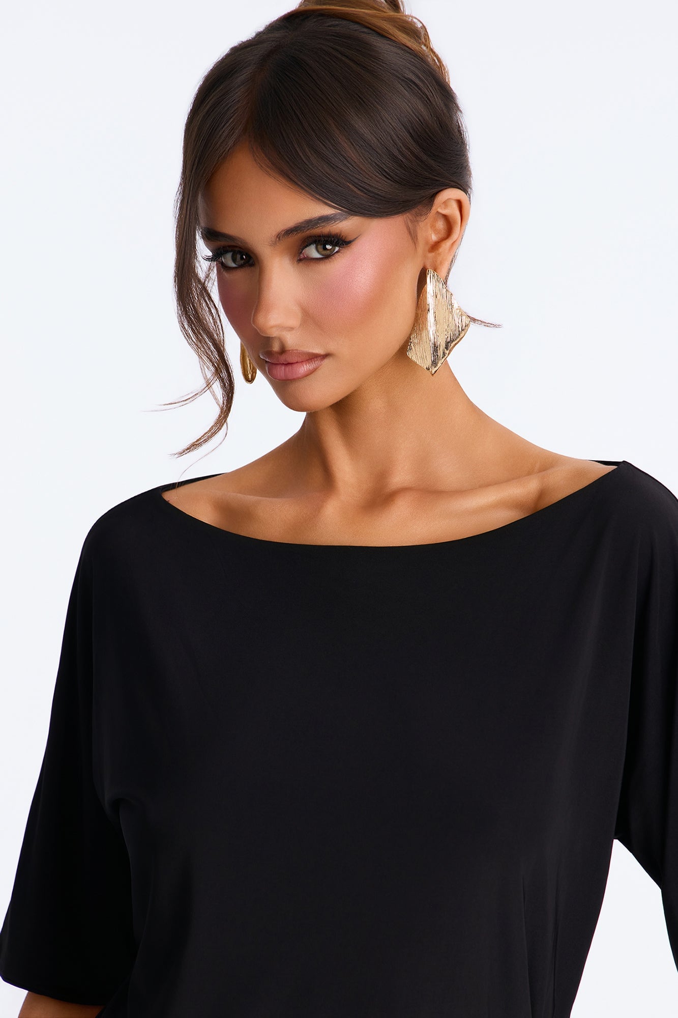 Marcella Backless Micro Mini Dress - Black image 4