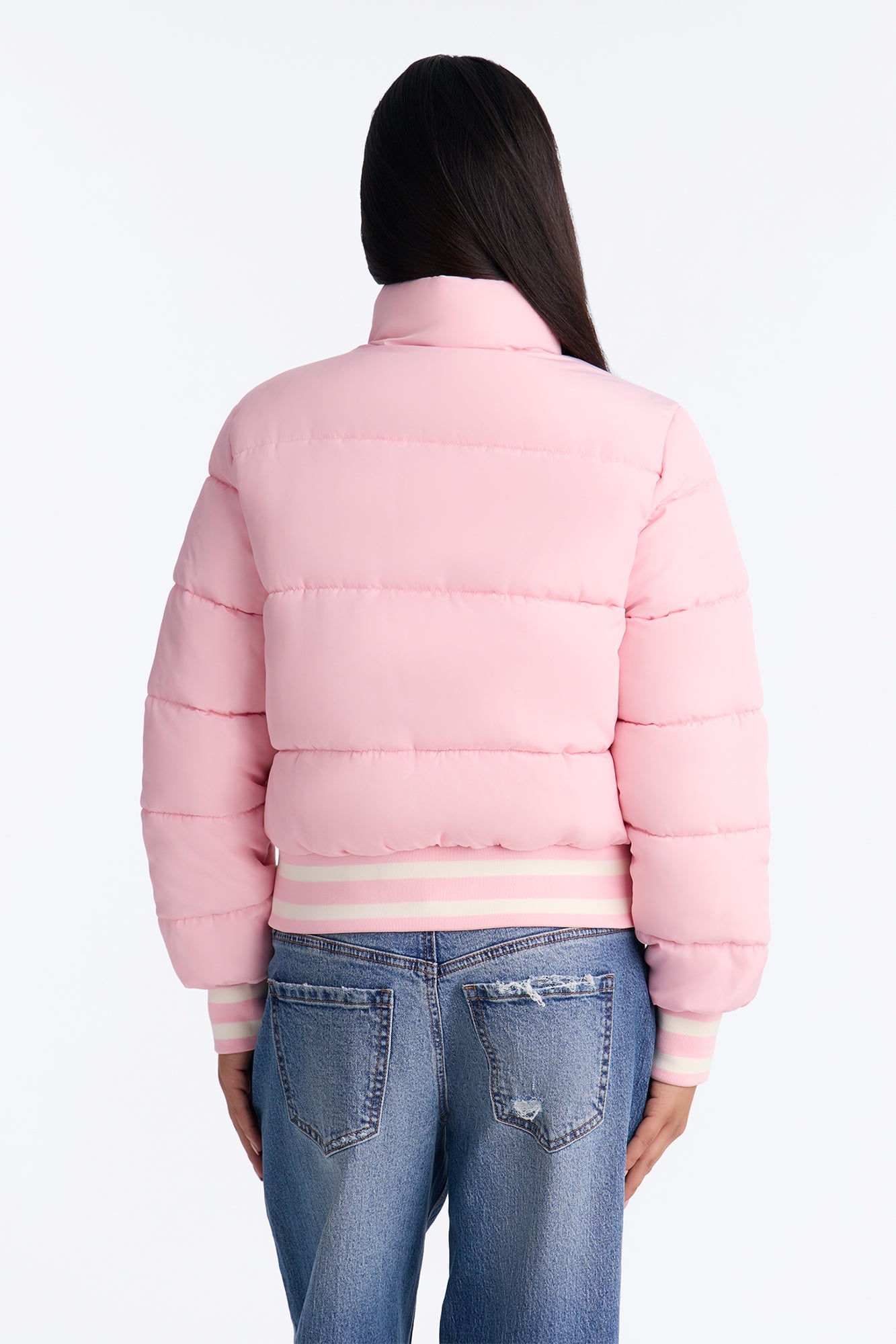 Mrs. Jackson Puffer Jacket - Mauve image 8