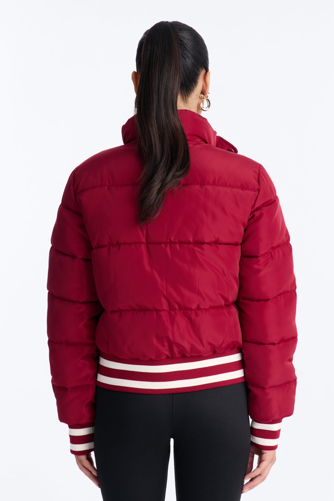 Mrs. Jackson Puffer Jacket - Red image 7
