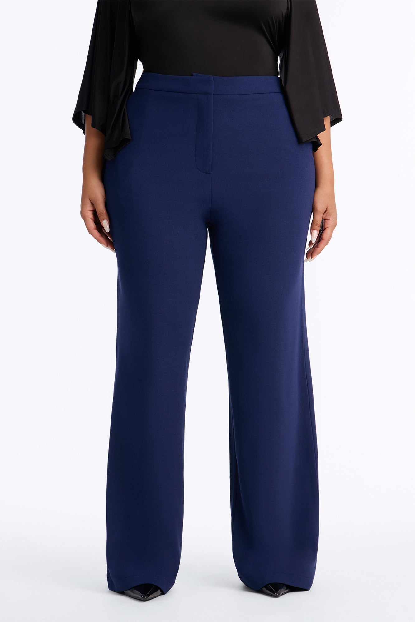 Core Competency Straight Leg Trouser - Midnight Navy image 2
