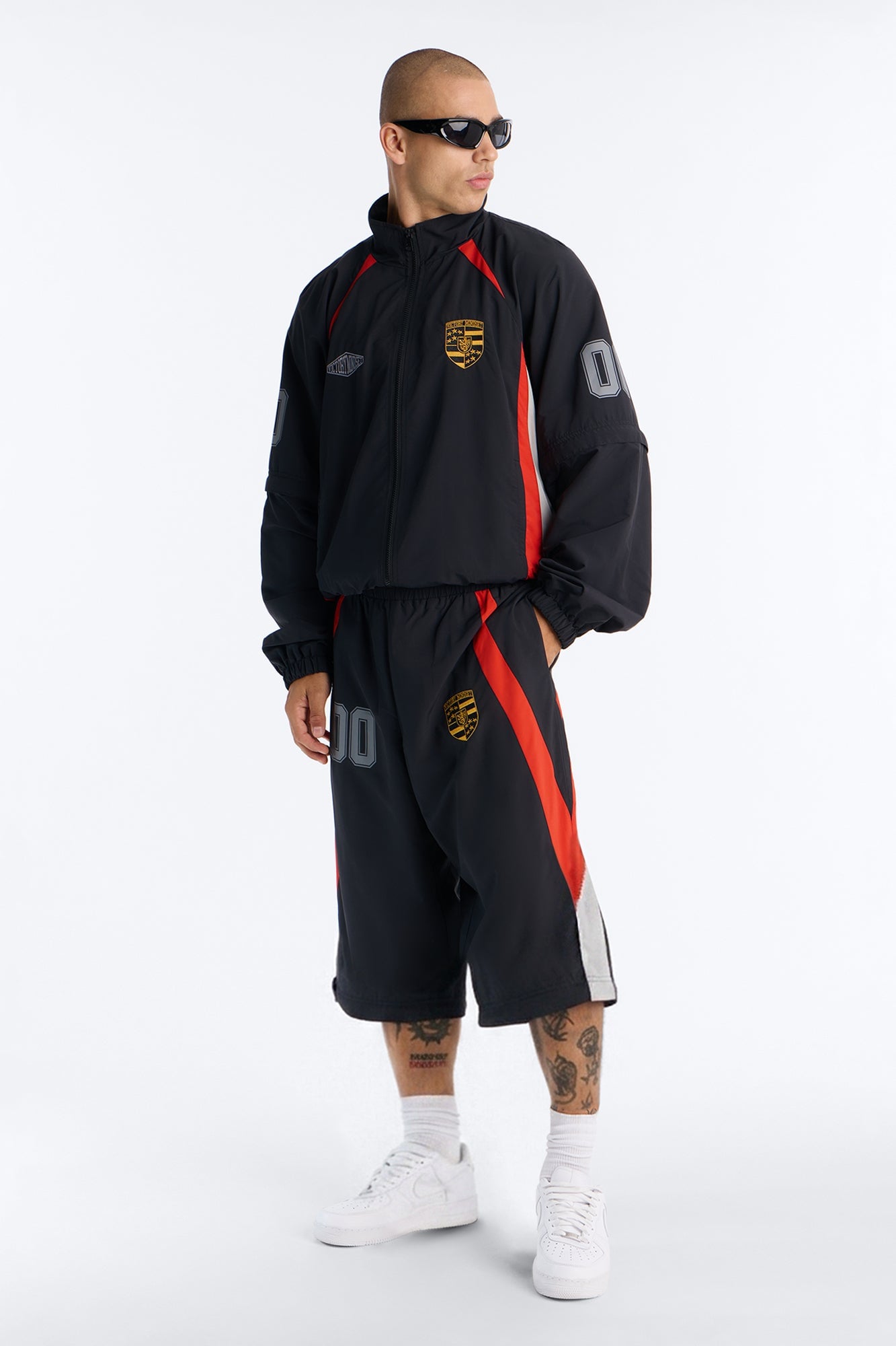 Baggy Victory Mindset Convertible Track Pant - Black/combo image 6