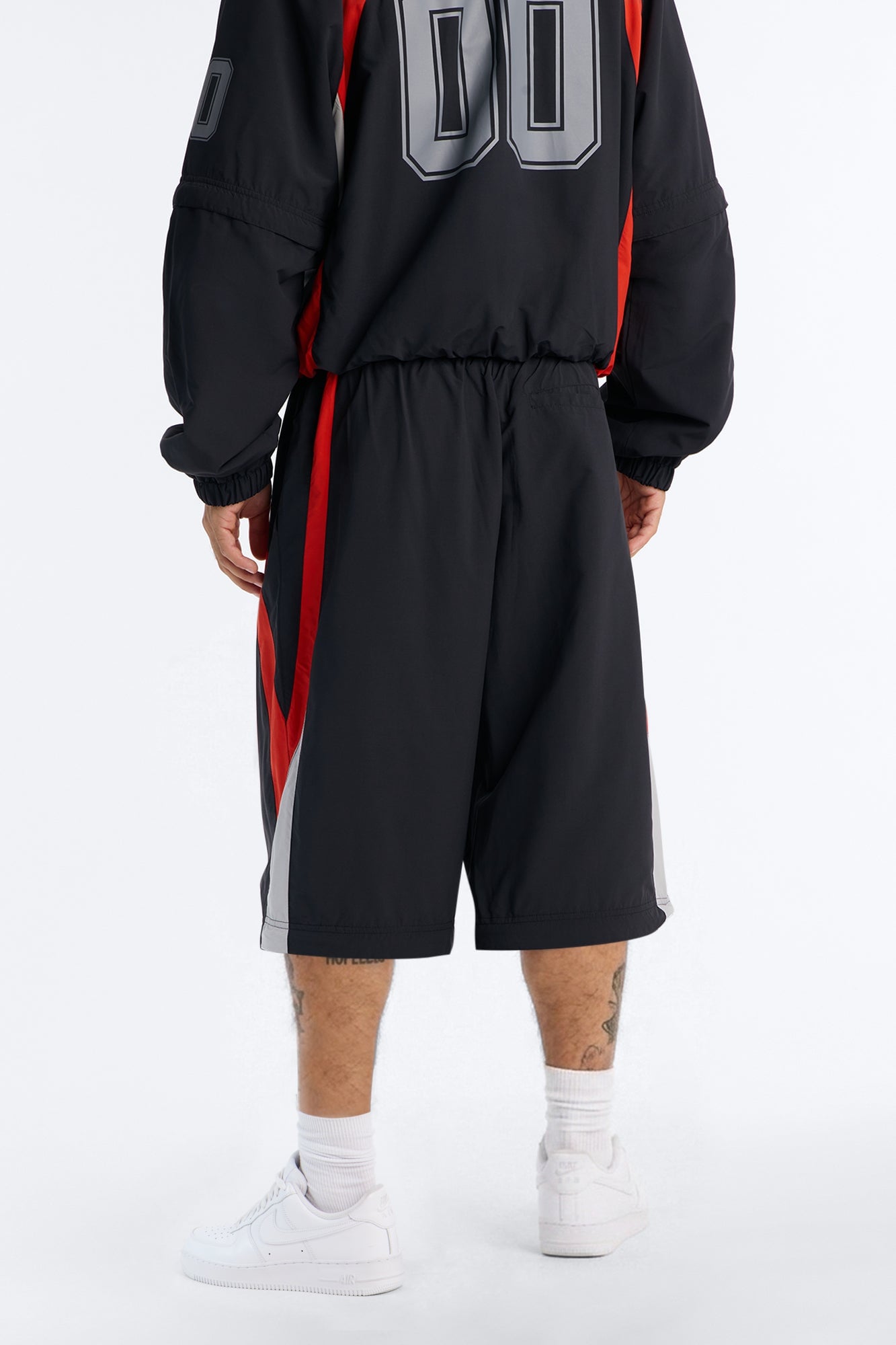 Baggy Victory Mindset Convertible Track Pant - Black/combo image 9