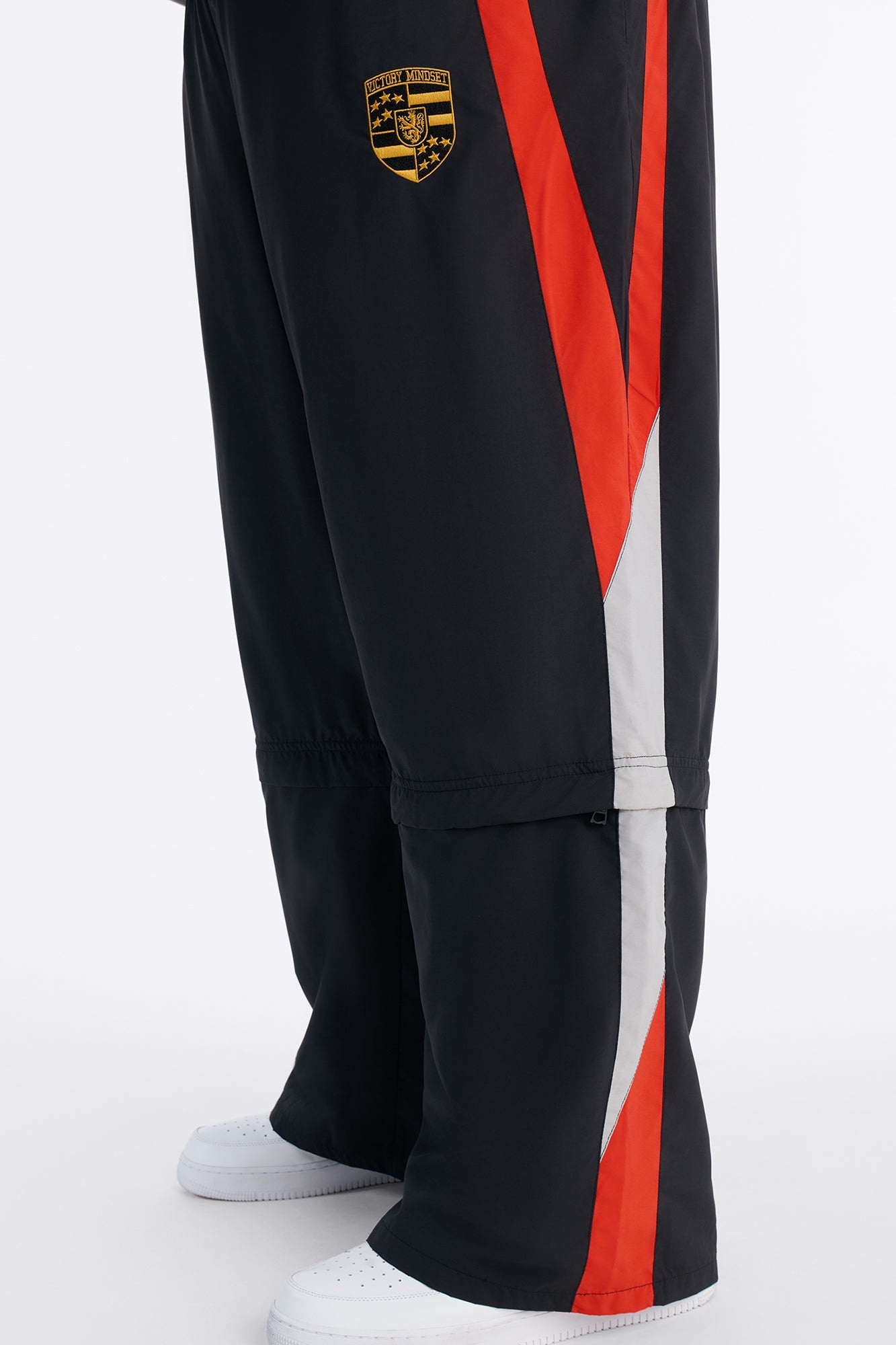 Baggy Victory Mindset Convertible Track Pant - Black/combo image 3