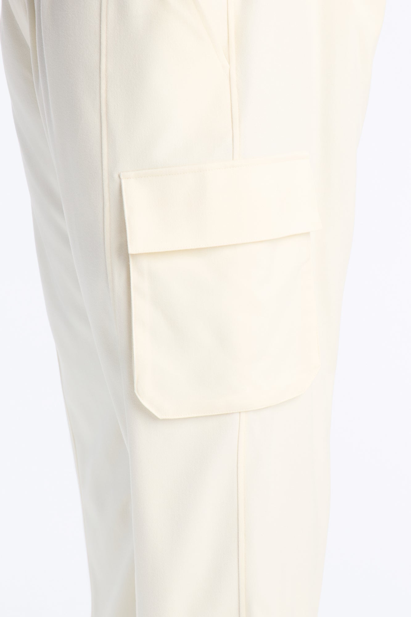 Moderne Cargo Straight Trouser - Cream image 5