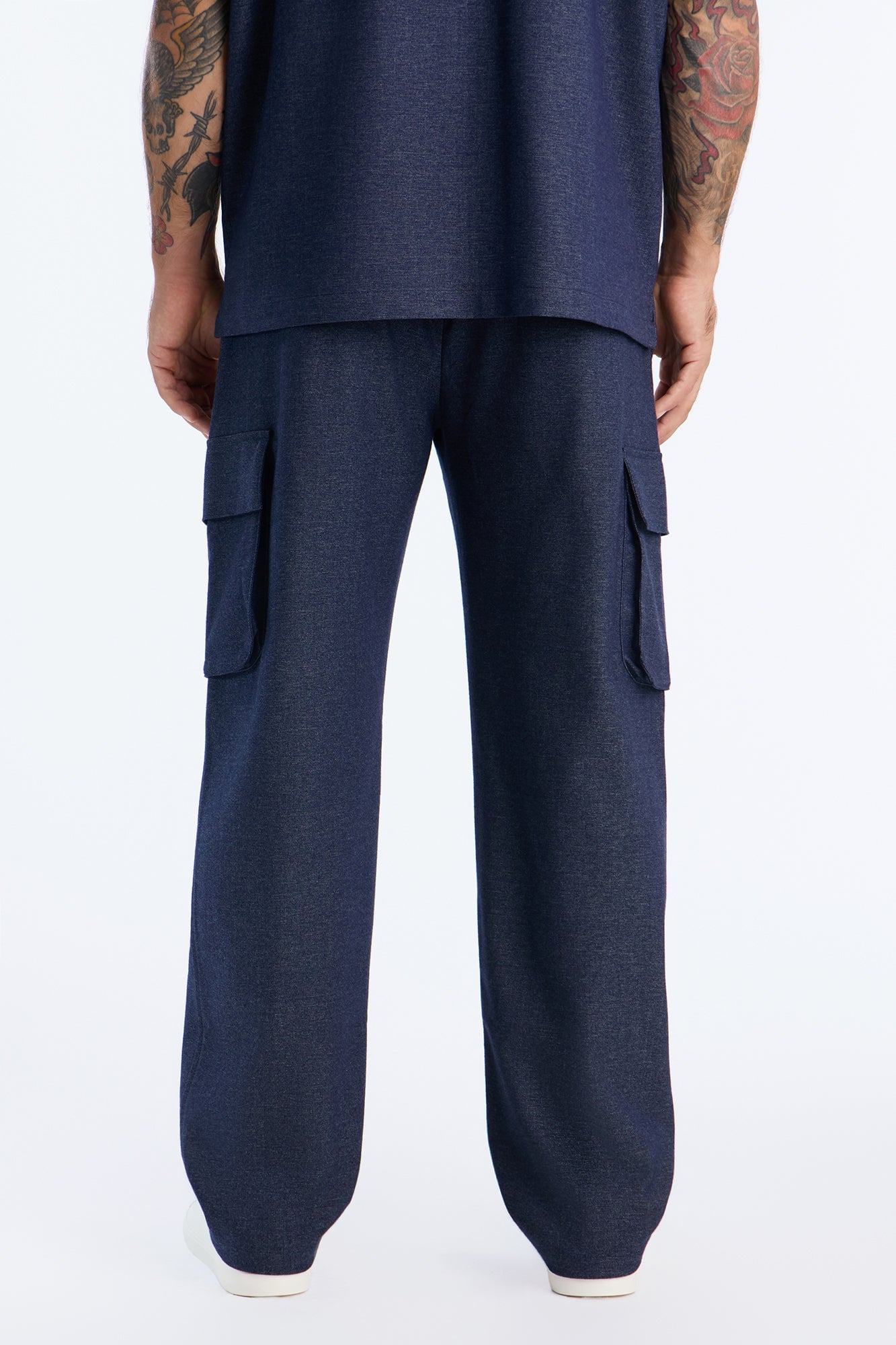 Moderne Cargo Straight Trouser - Navy image 12