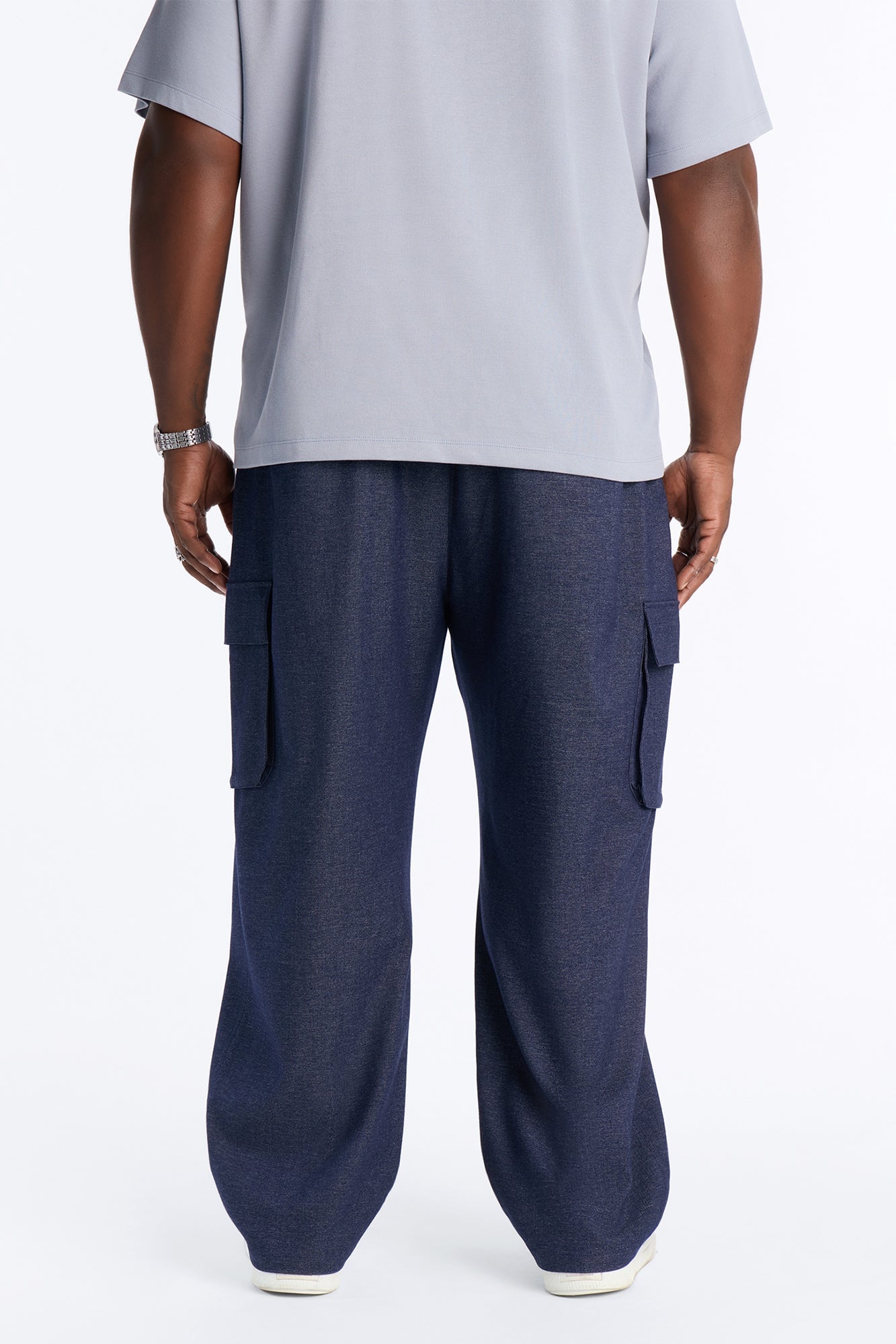 Moderne Cargo Straight Trouser - Navy image 3