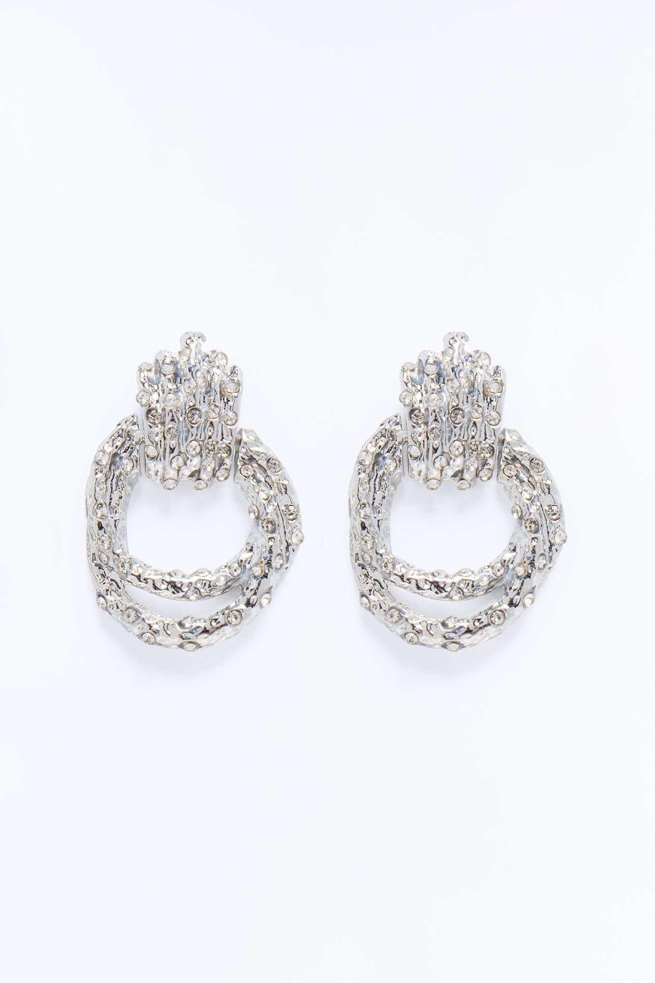 Live Your Best Life Earrings - Silver image 3