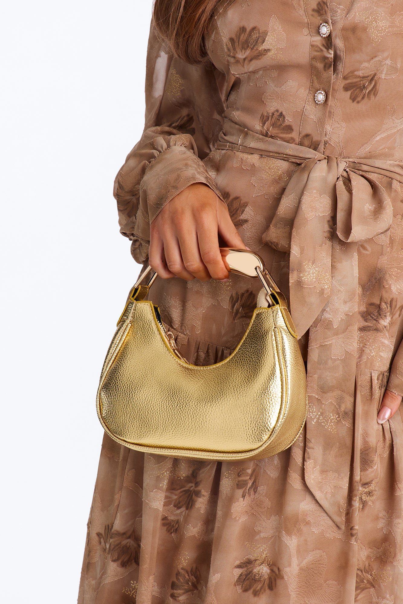 Lillian Lux Crossbody Bag - Gold image 2