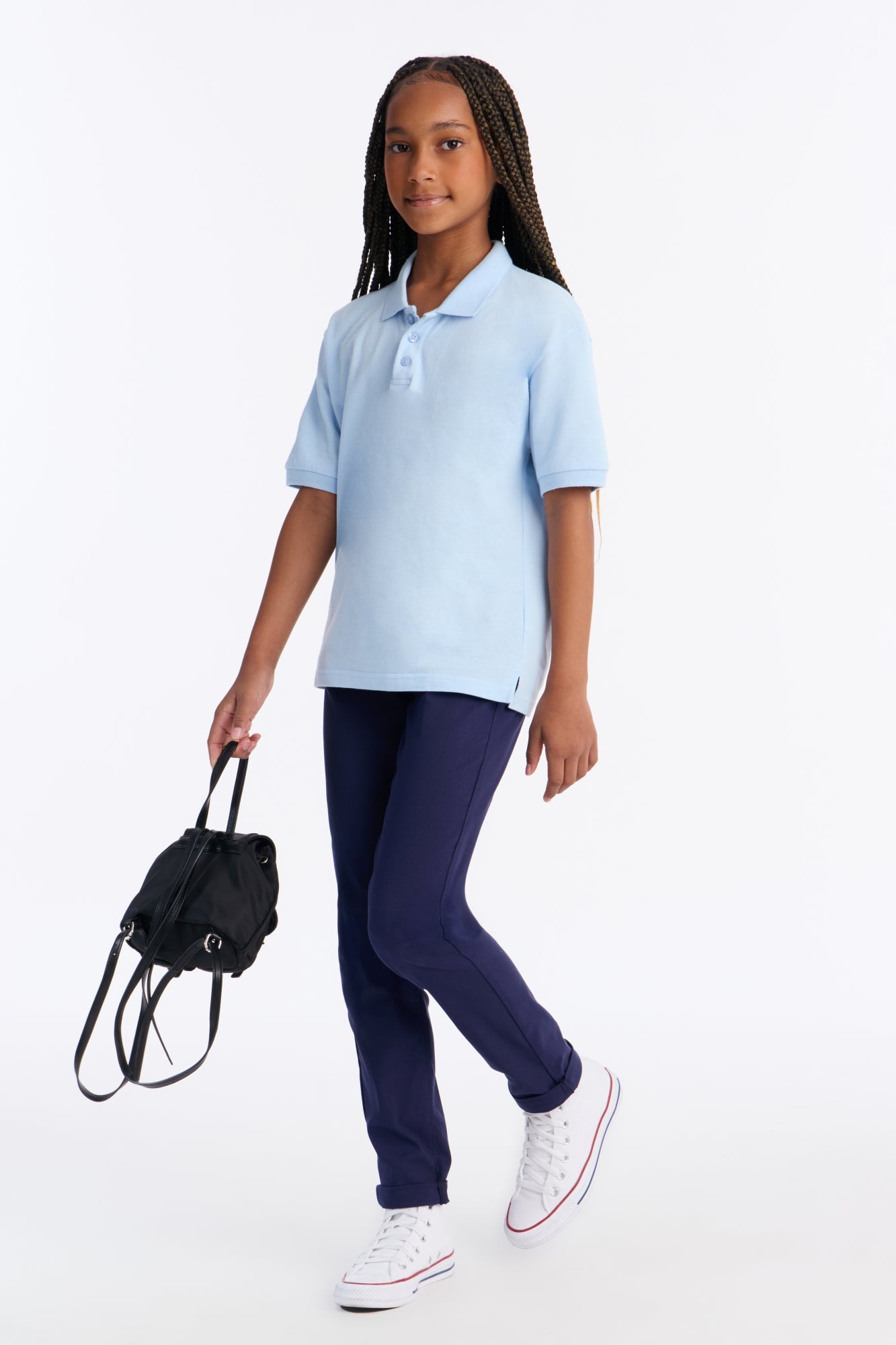 Mini Hyperstretch Skinny Pants II - Navy image 1