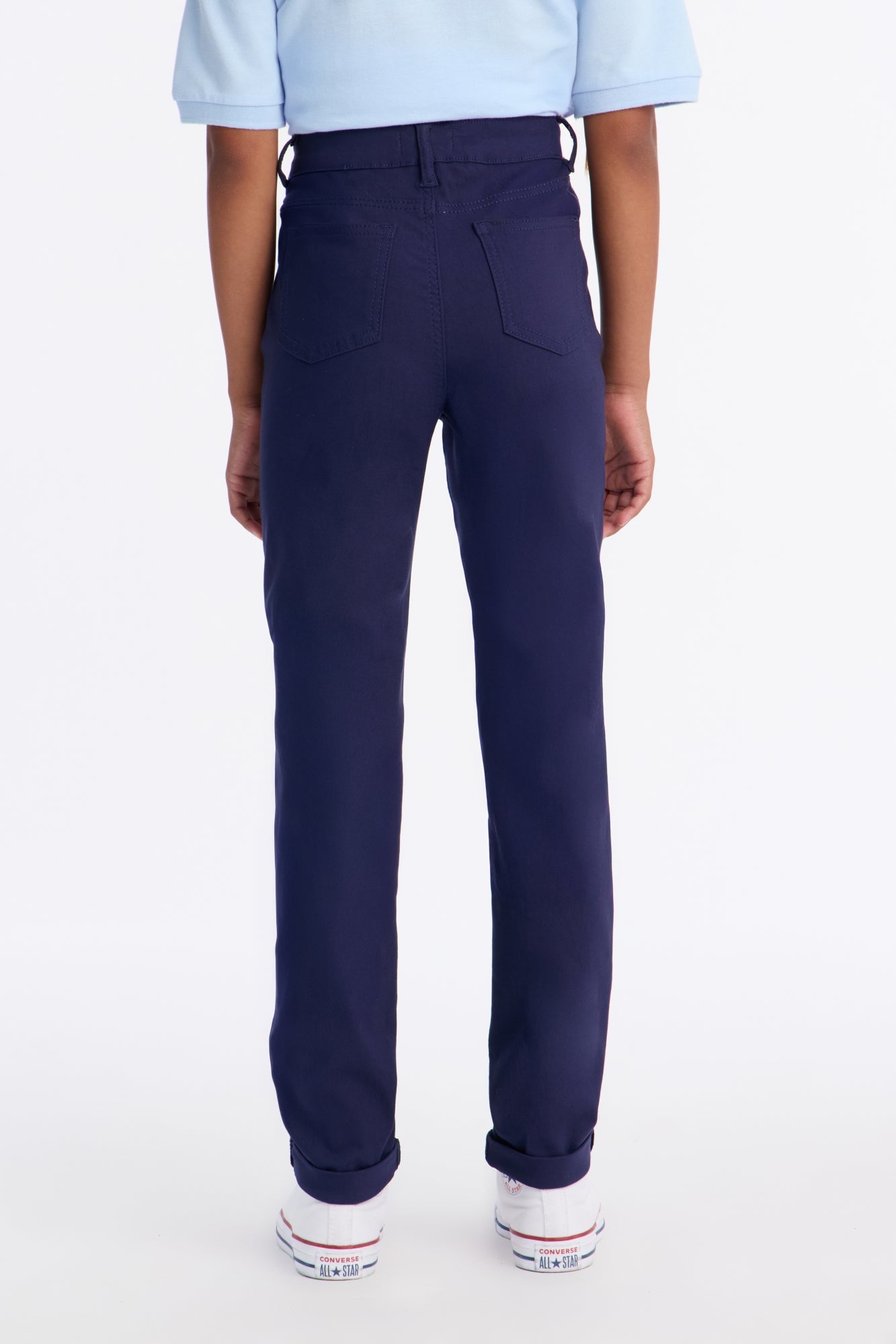 Mini Hyperstretch Skinny Pants II - Navy image 3
