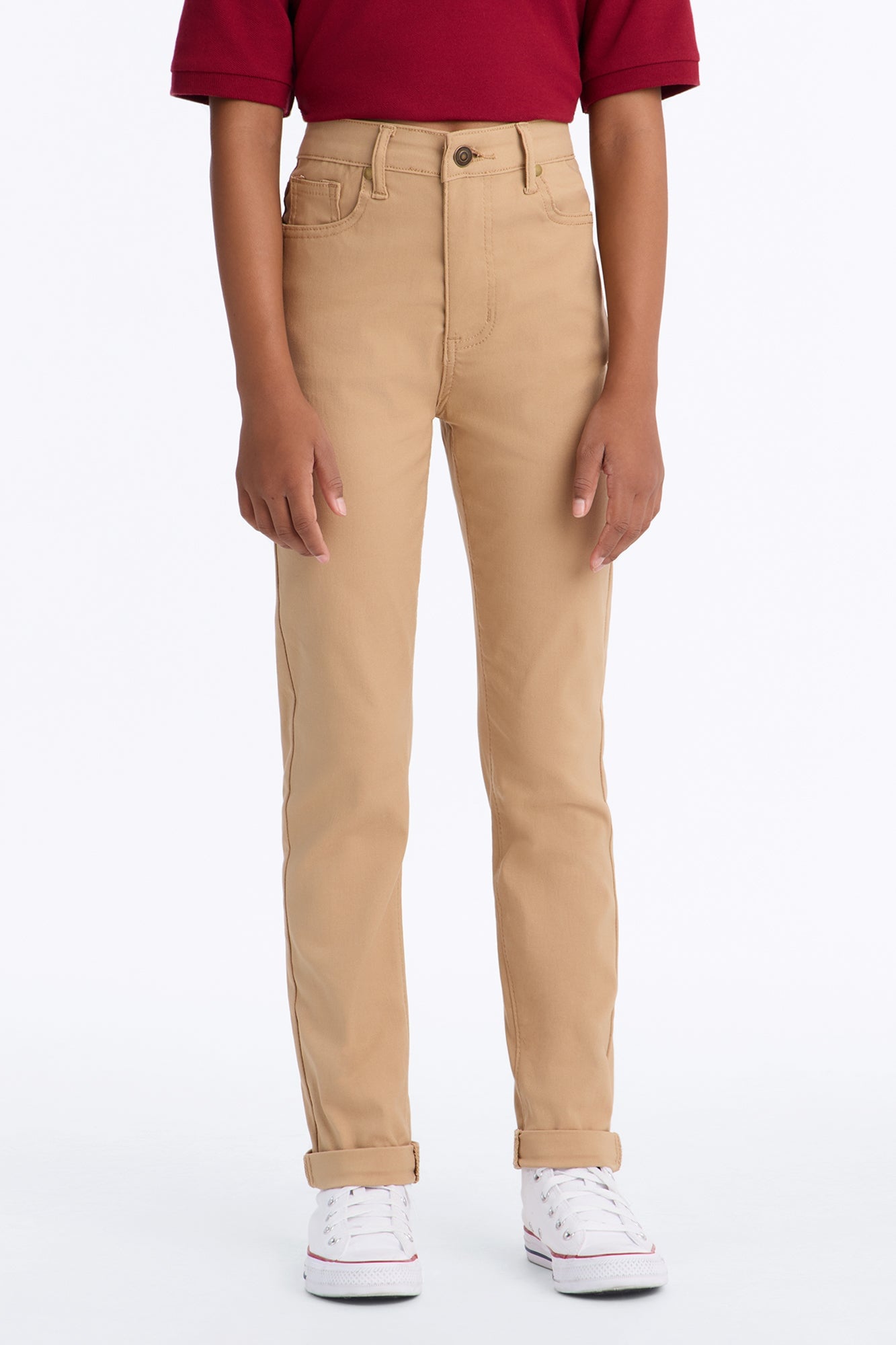 Mini Hyperstretch Skinny Pants II - Tan image 2