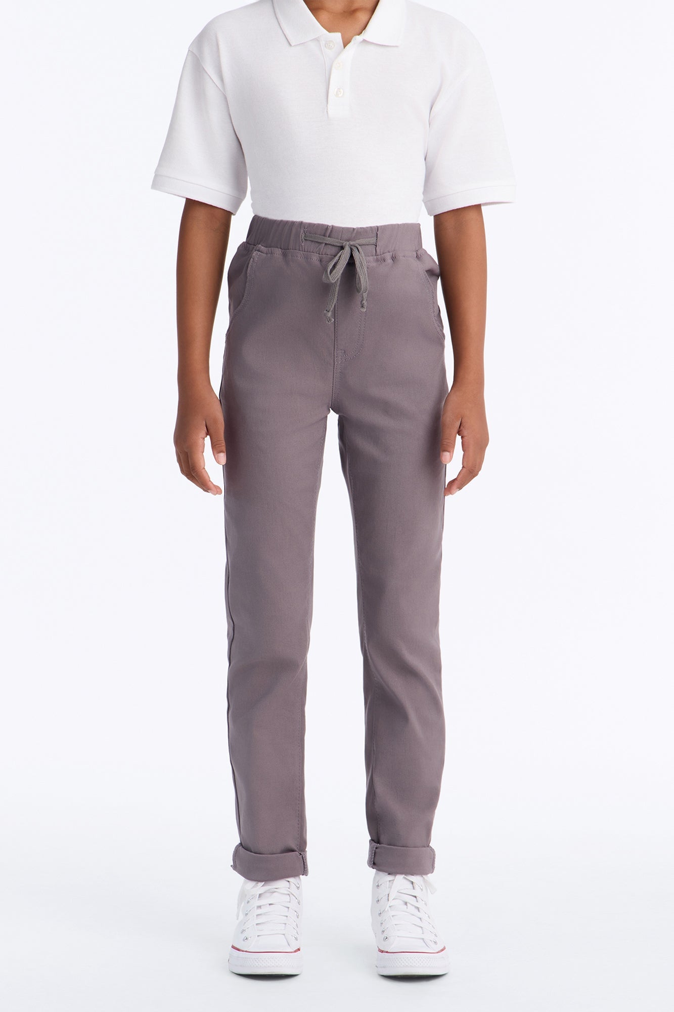 Mini Just Set Your Mind To It Jogger Pants - Charcoal image 2
