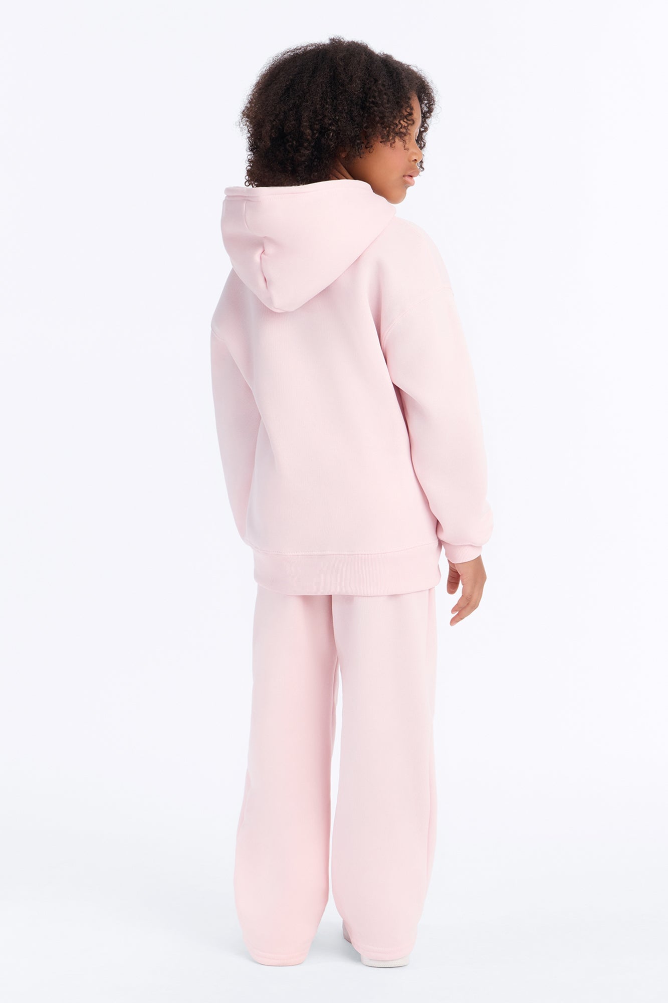 Mini Best Foot Forward Wide Leg Pant Set - Light Pink image 3