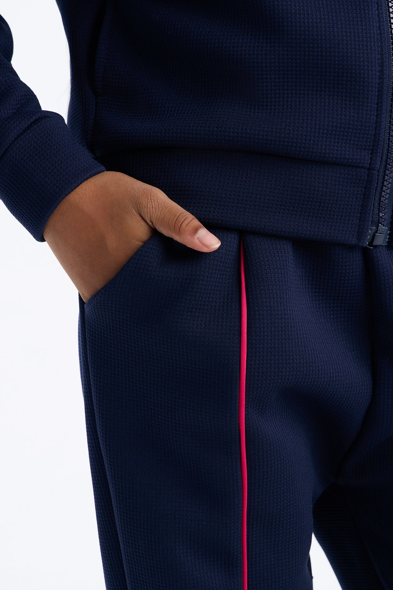 Mini Always On The Grind Pant Set - Navy image 4