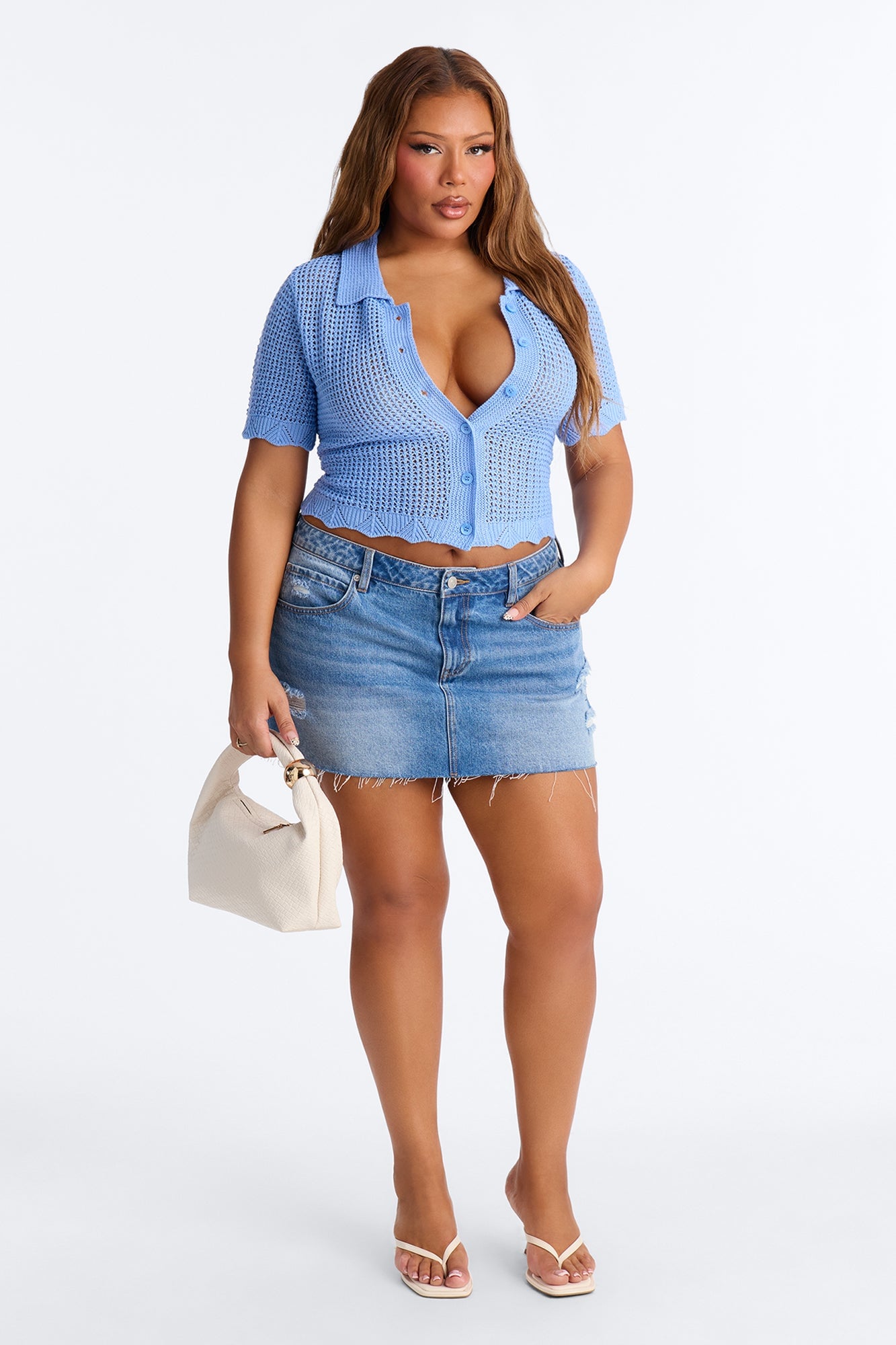 Jazzy Sweater Shirt - Blue image 2