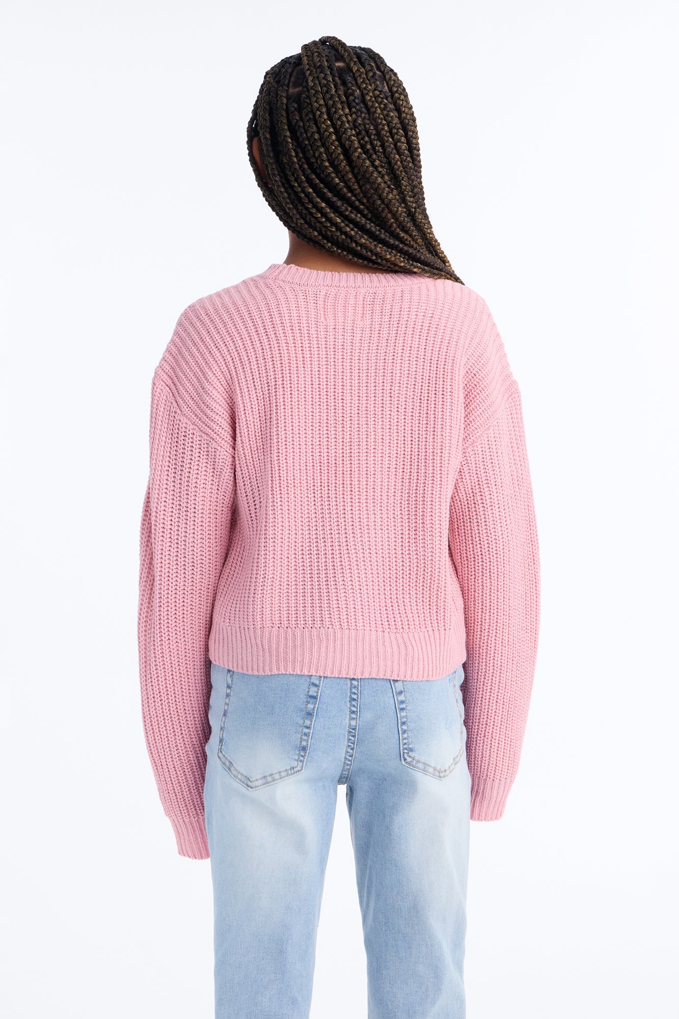 Mini Daydreams Pullover Sweater - Blush image 3