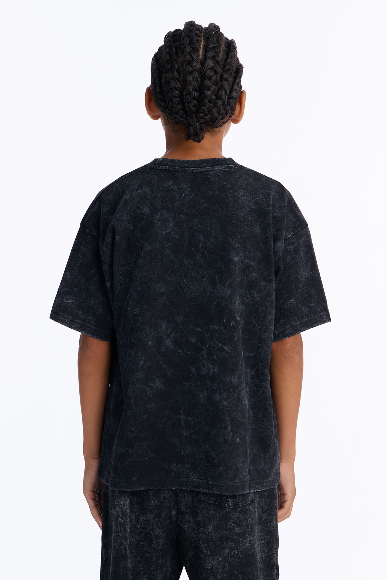 Mini Self Made Oversized Short Sleeve Tee - Black image 3