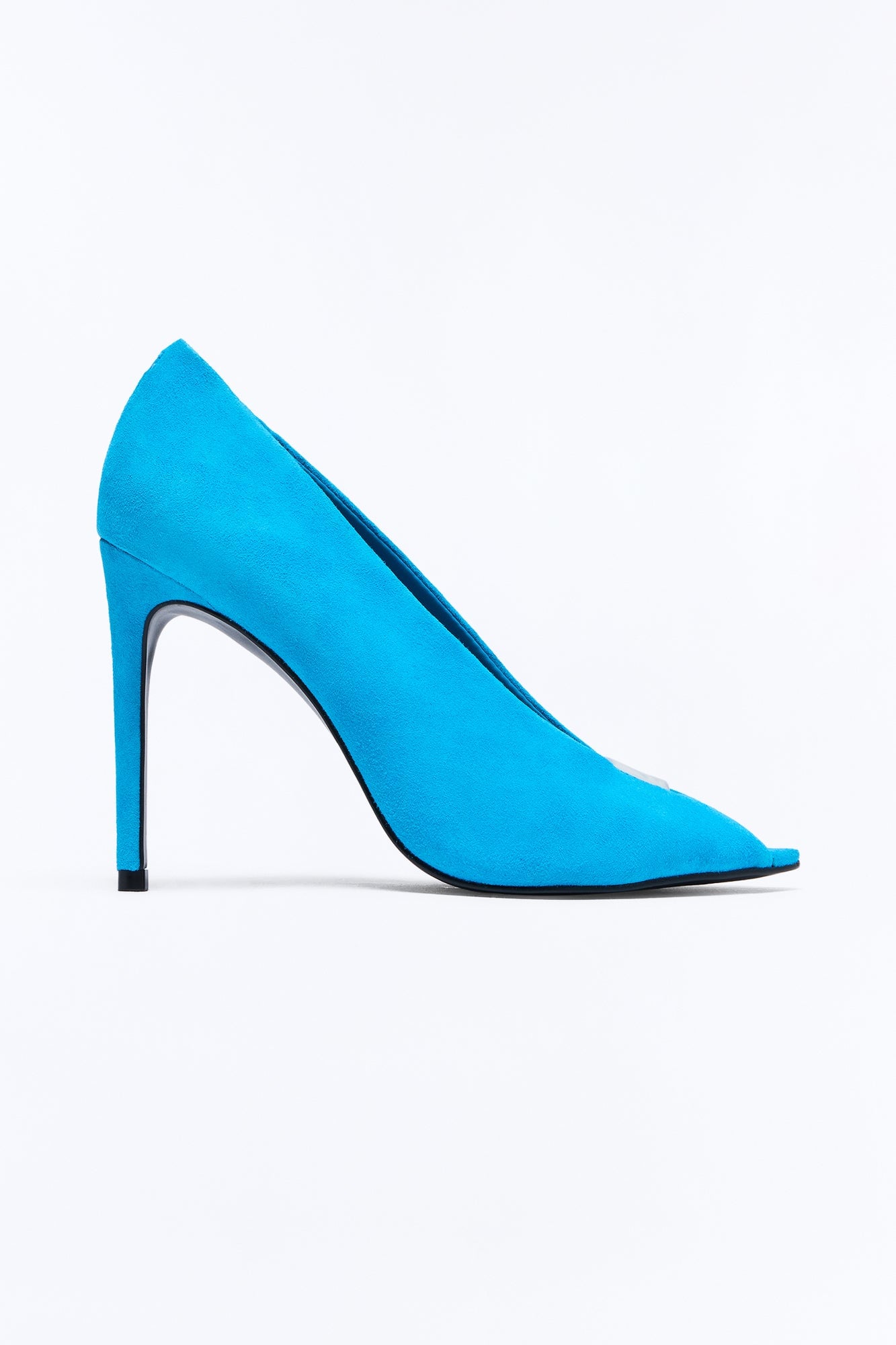 Steve Madden Santino Peep Toe Heels - Blue image 3