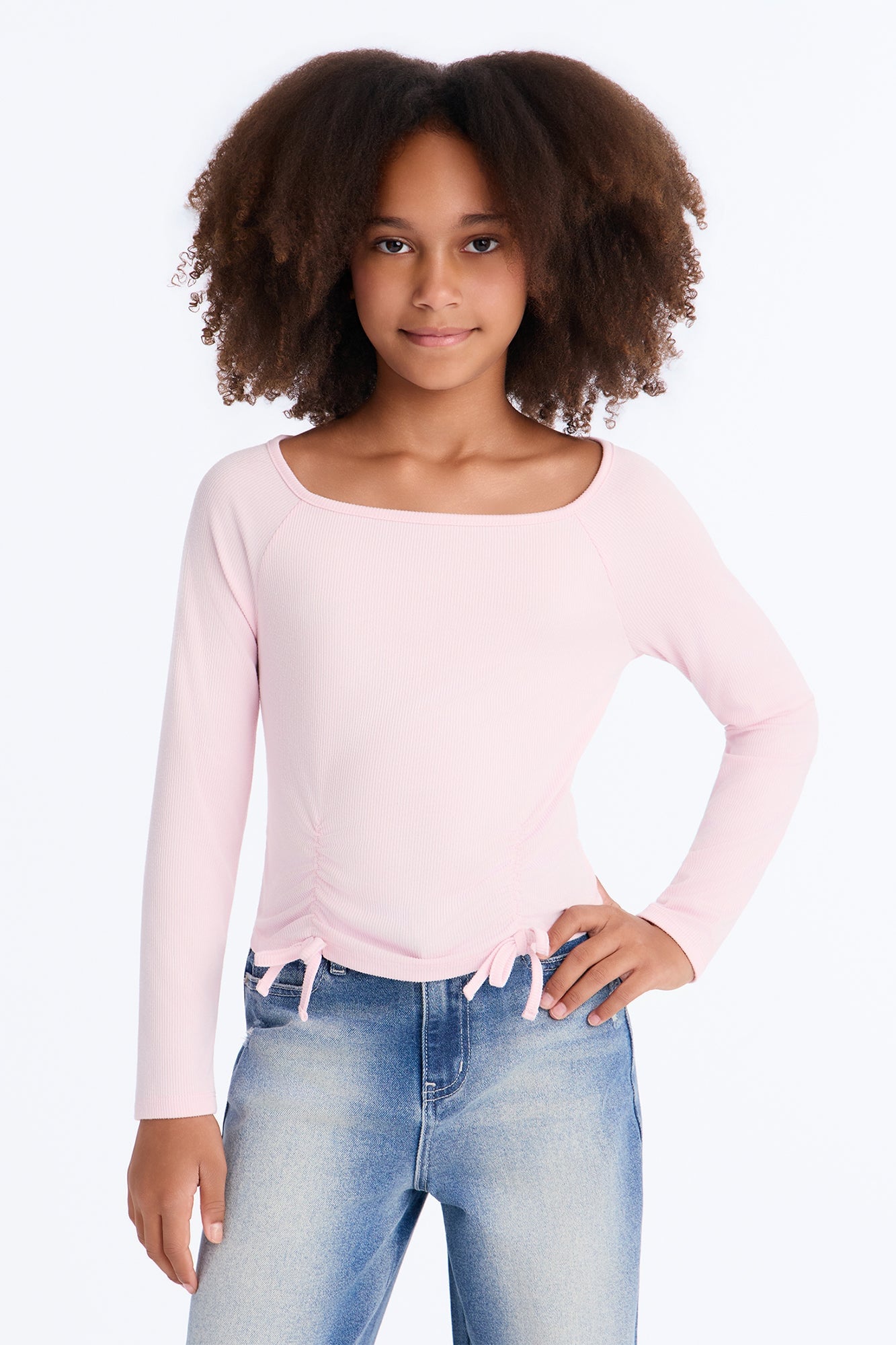 Mini Just Leaving Top II - Light Pink image 1