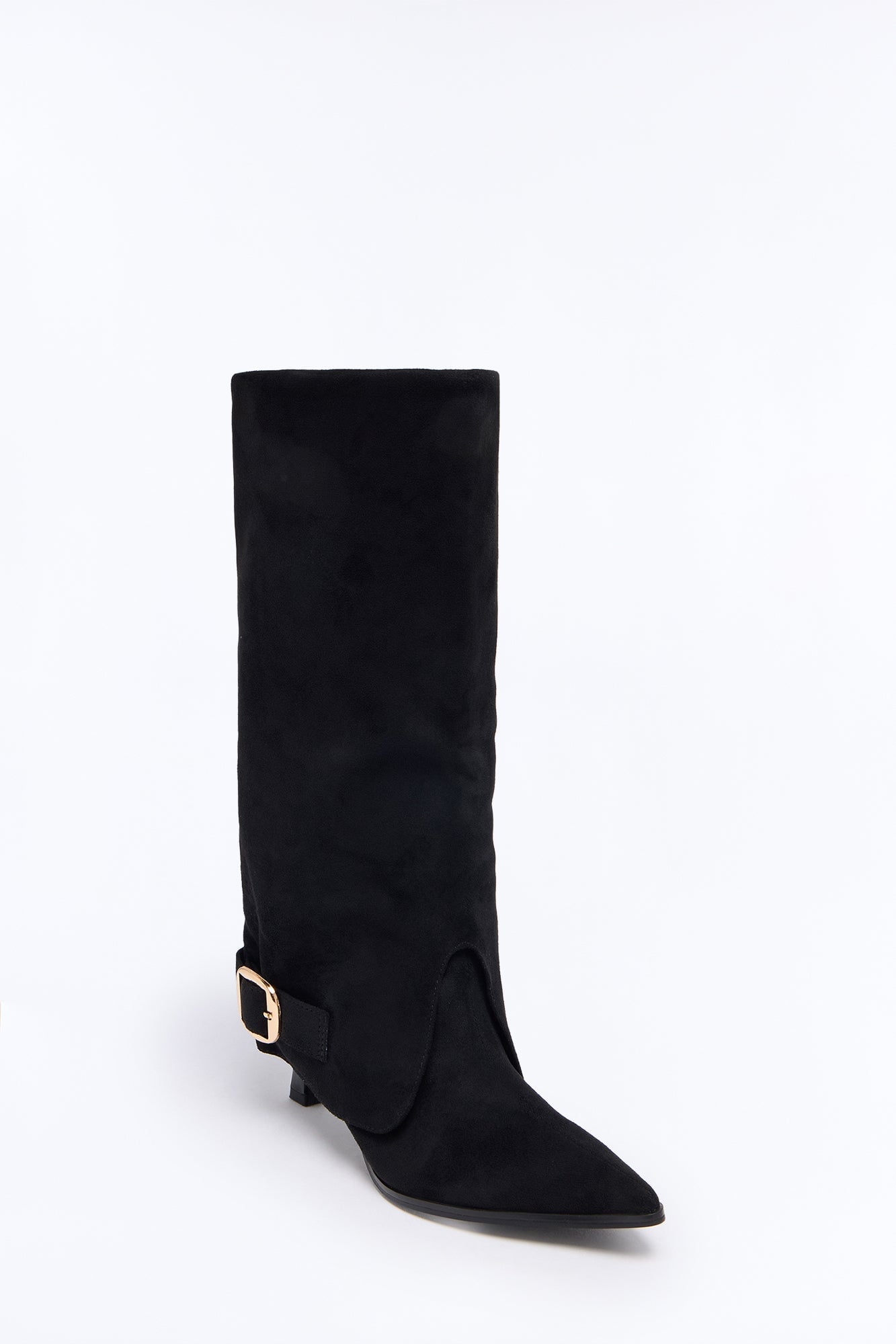 Stables Buckle Overlay Boots - Black image 4