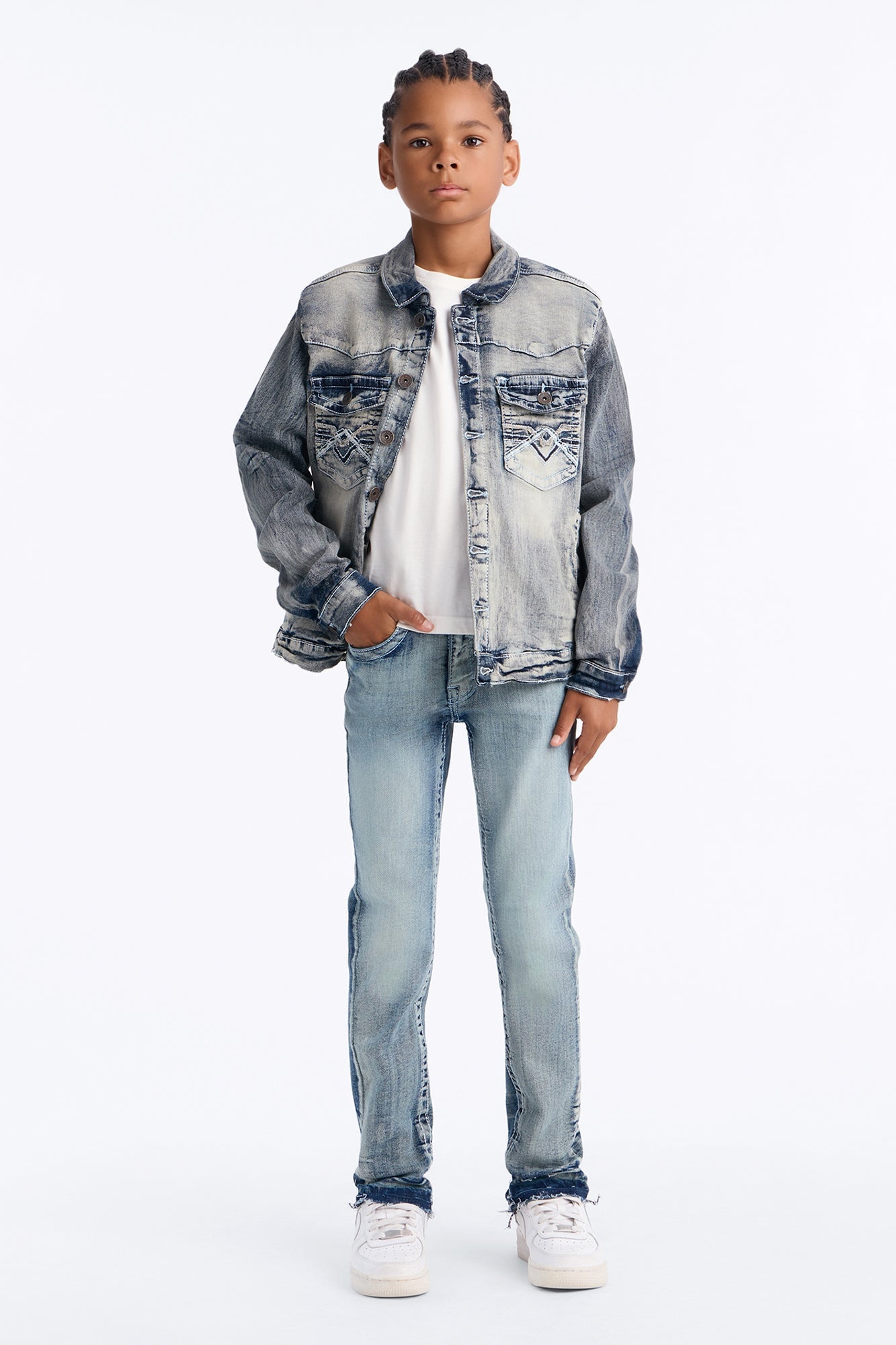 Mini Ready For Anything Skinny Jean - Light Blue image 1