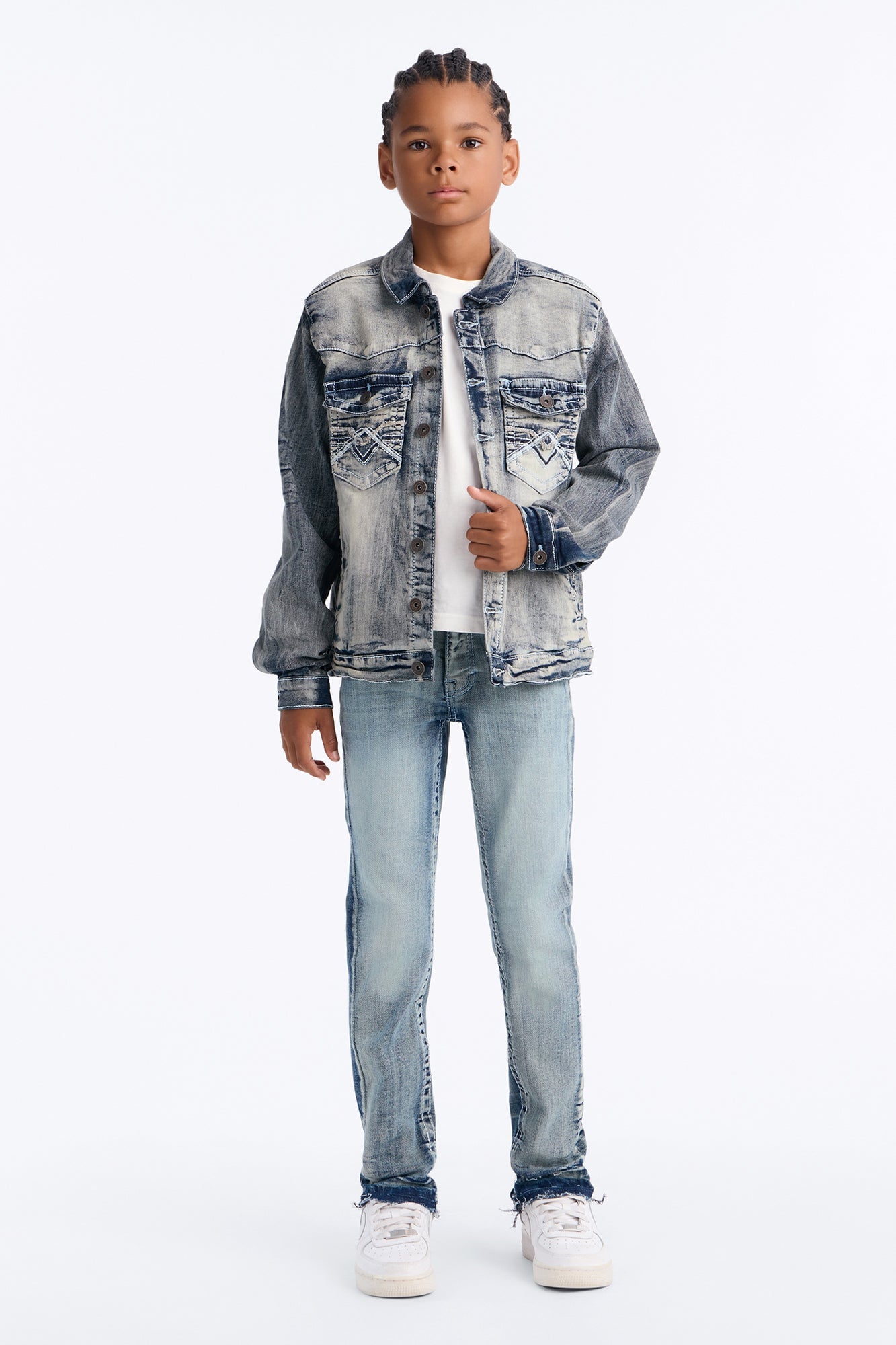 Mini Ready For Anything Denim Jacket - Light Blue image 2