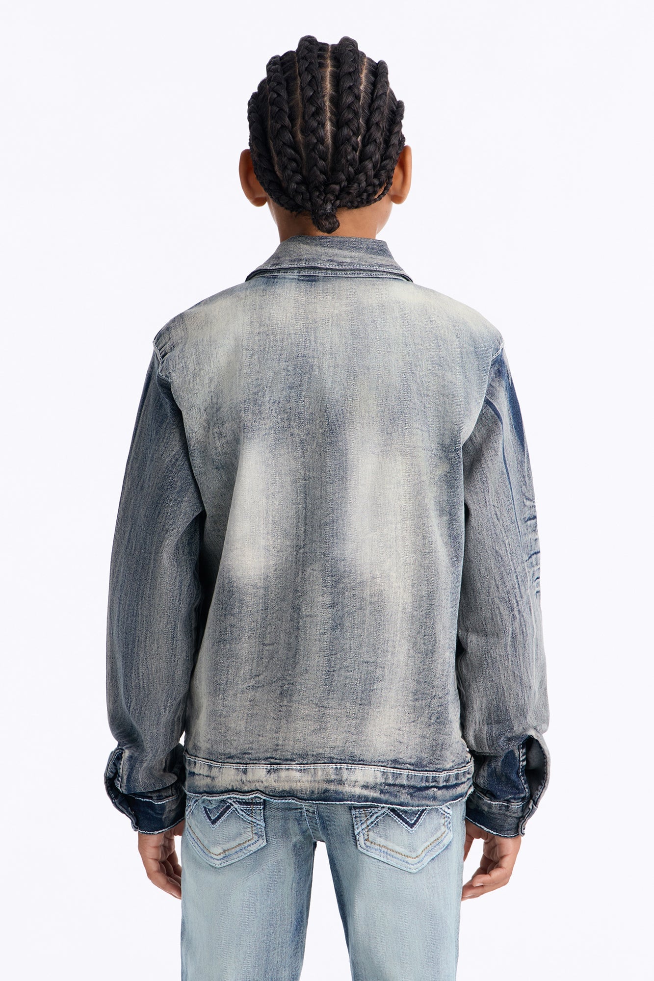 Mini Ready For Anything Denim Jacket - Light Blue image 3