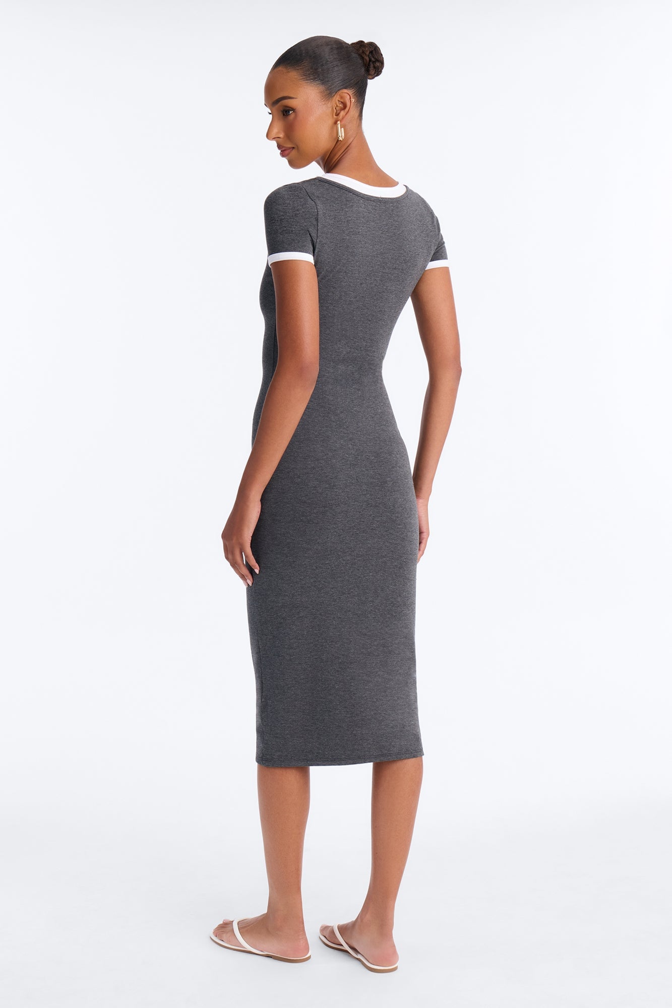 Everyday Palette Midi Dress - Grey/combo image 8