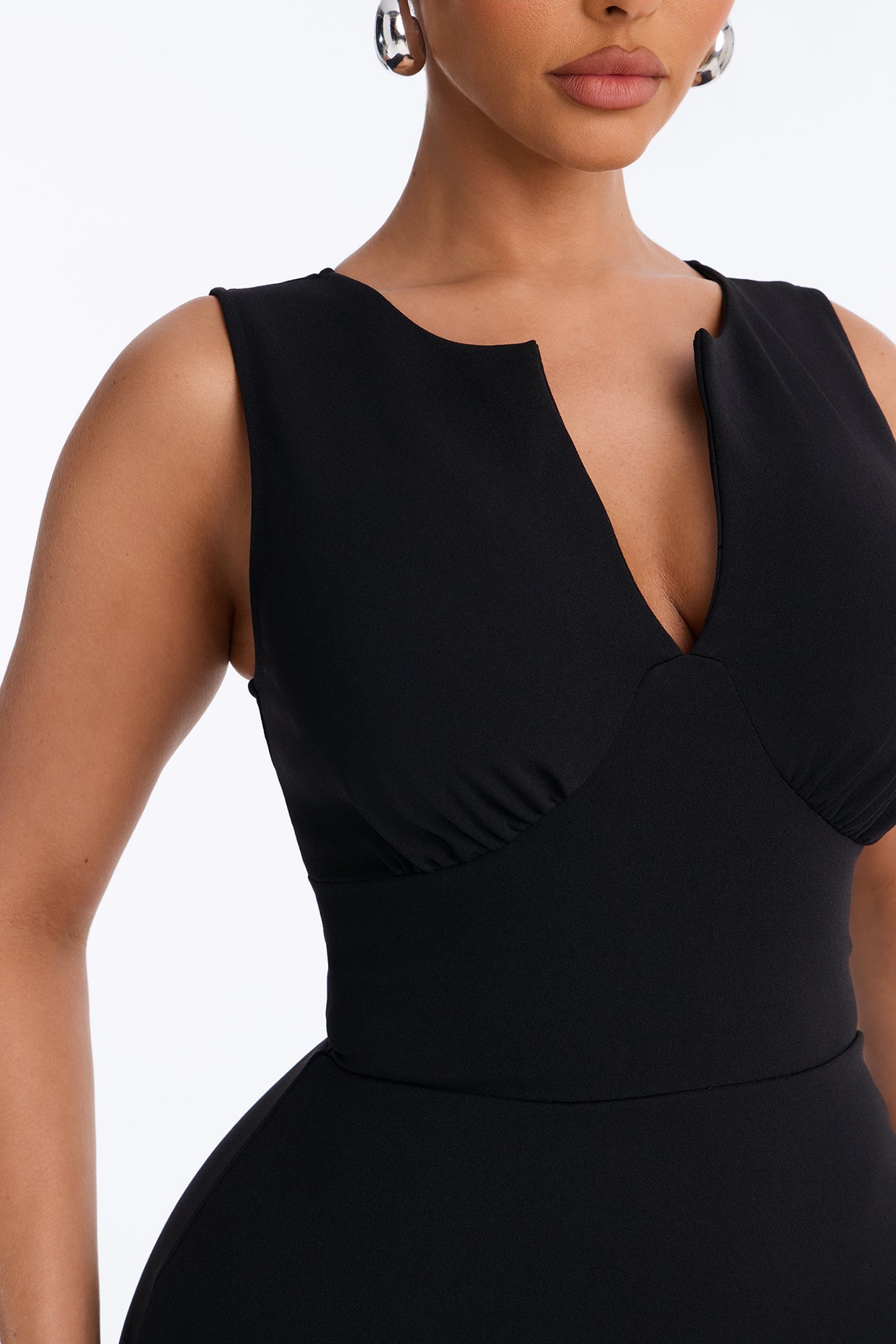 Charolette Sleeveless Midi Dress - Black image 7