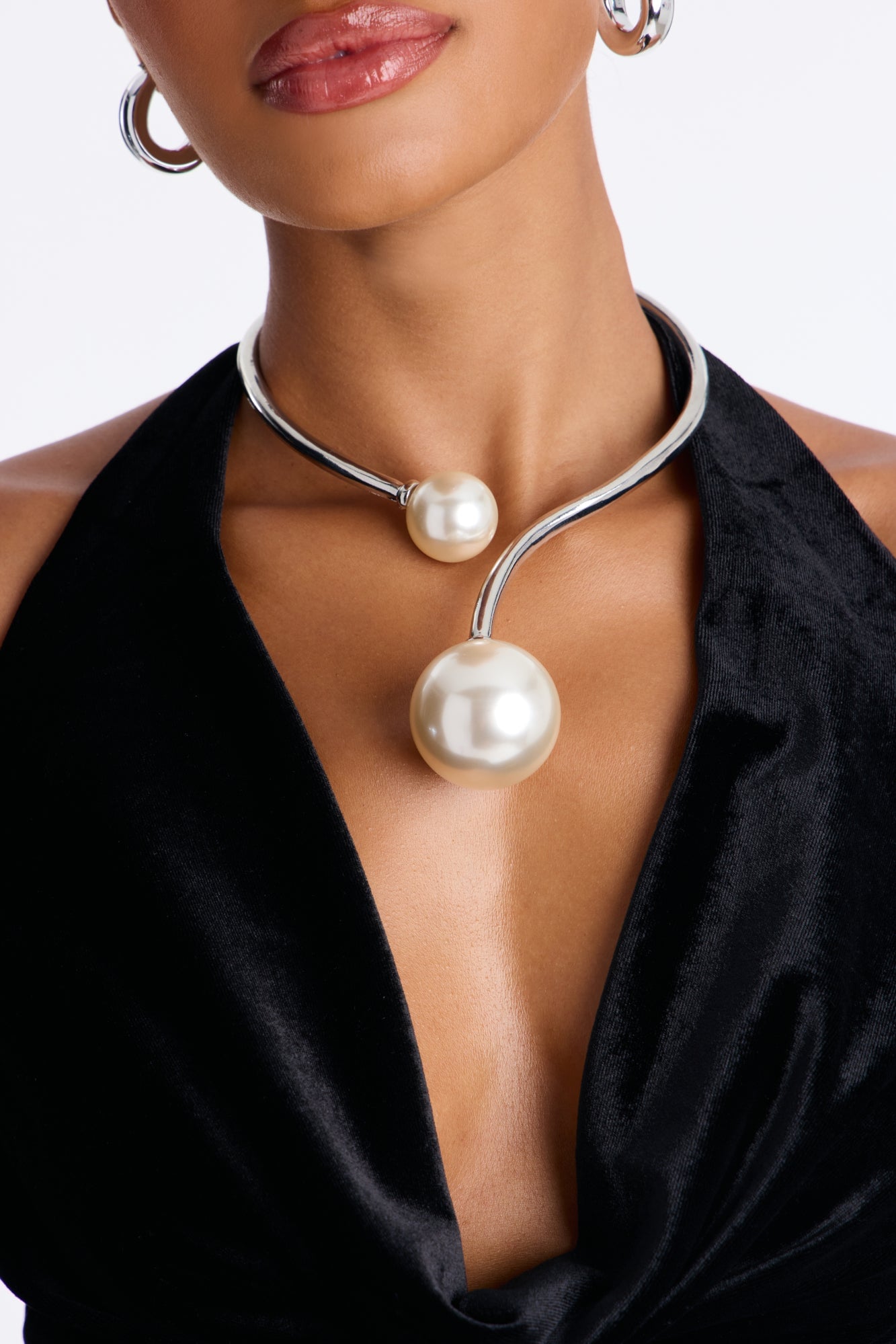 Polish The Look Choker - Silver image 2