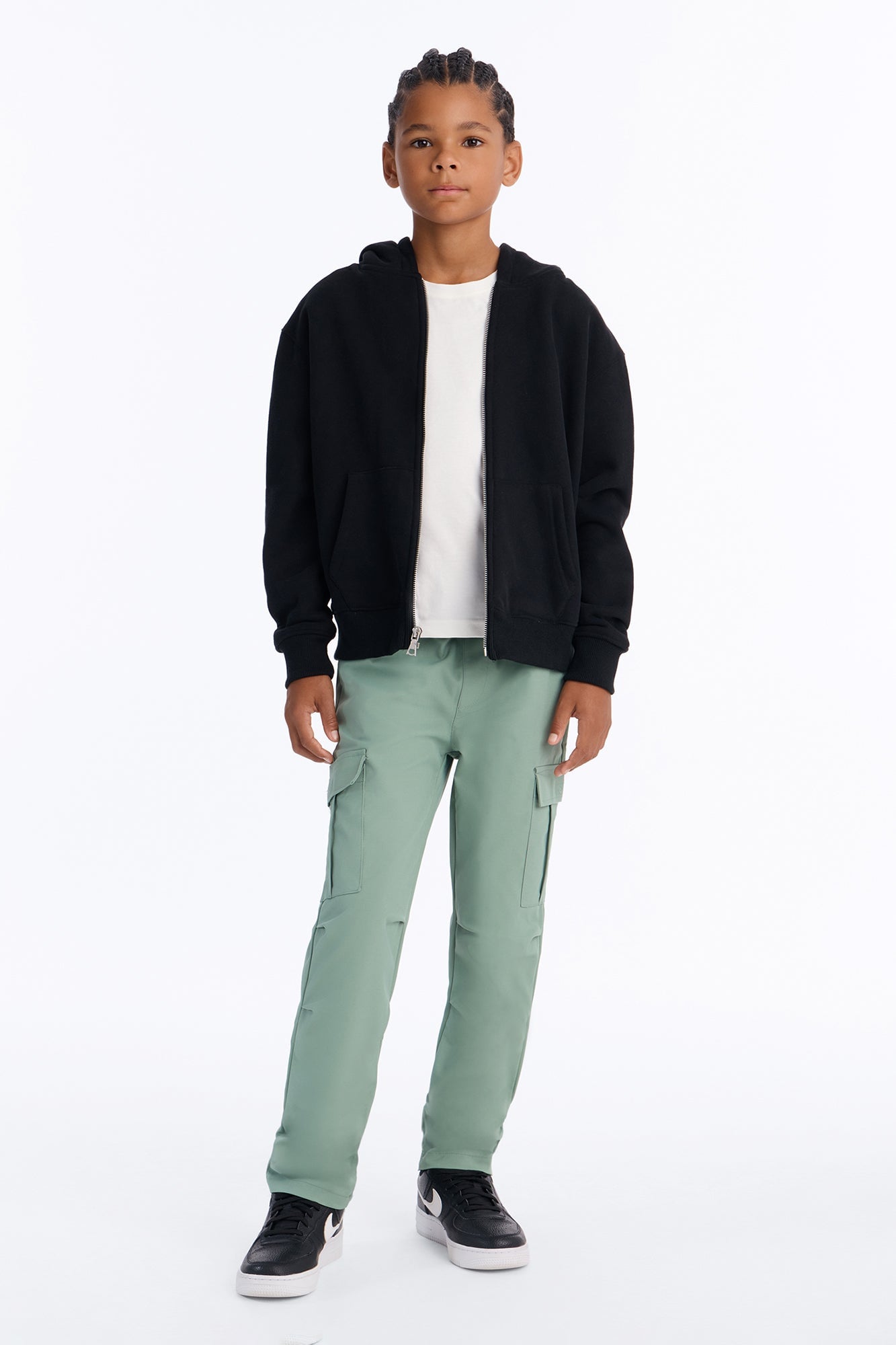Mini No Limit Cargo Pants - Olive image 1