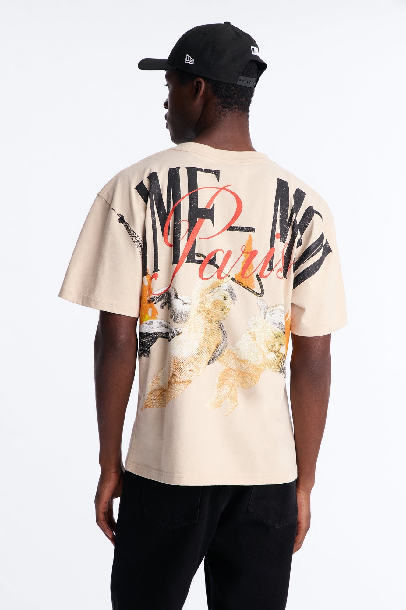 Aime Forever Oversized Short Sleeve Tee - Sand image 5