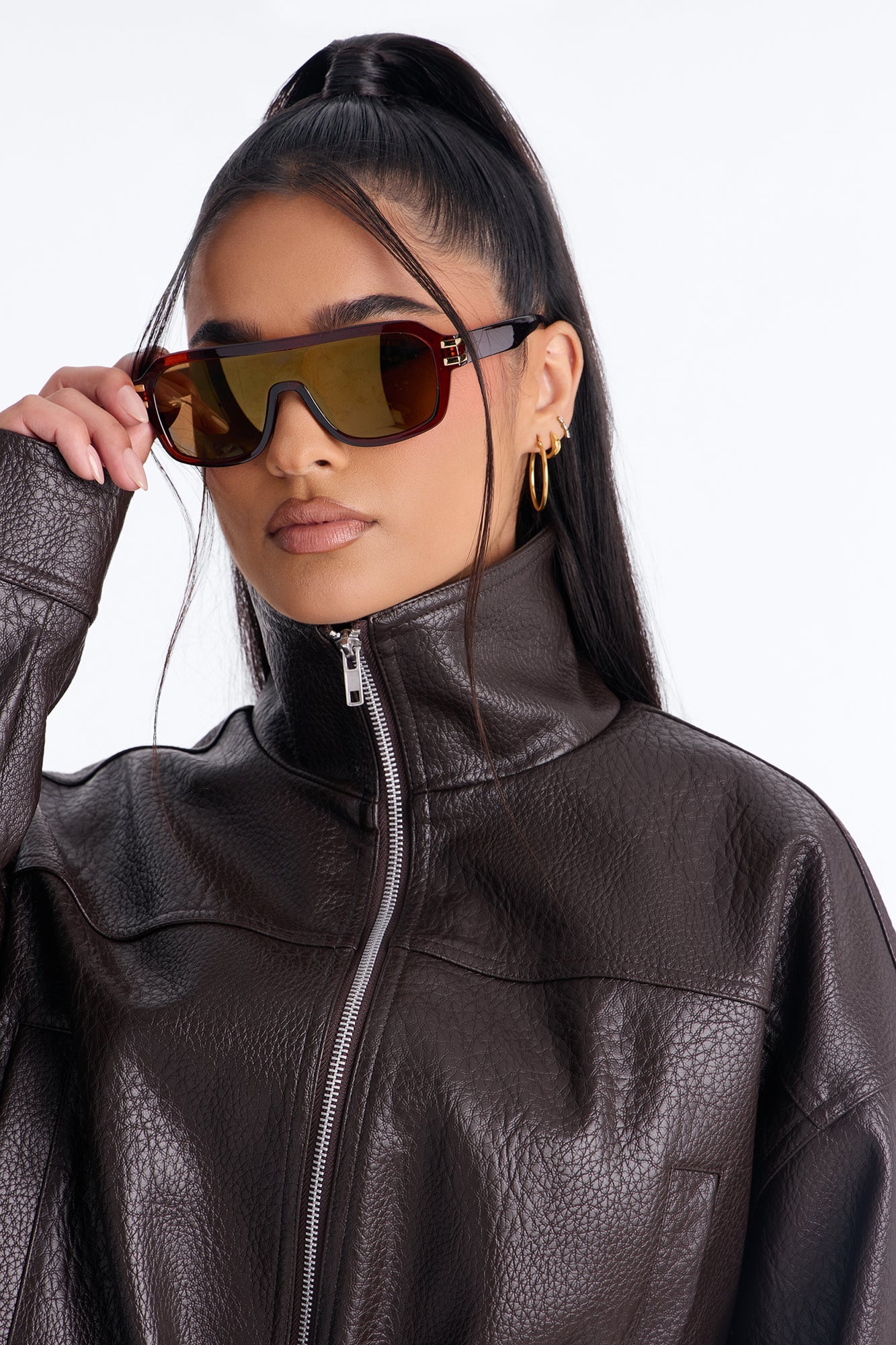 Sunglow Flash Sunglasses - Brown image 4