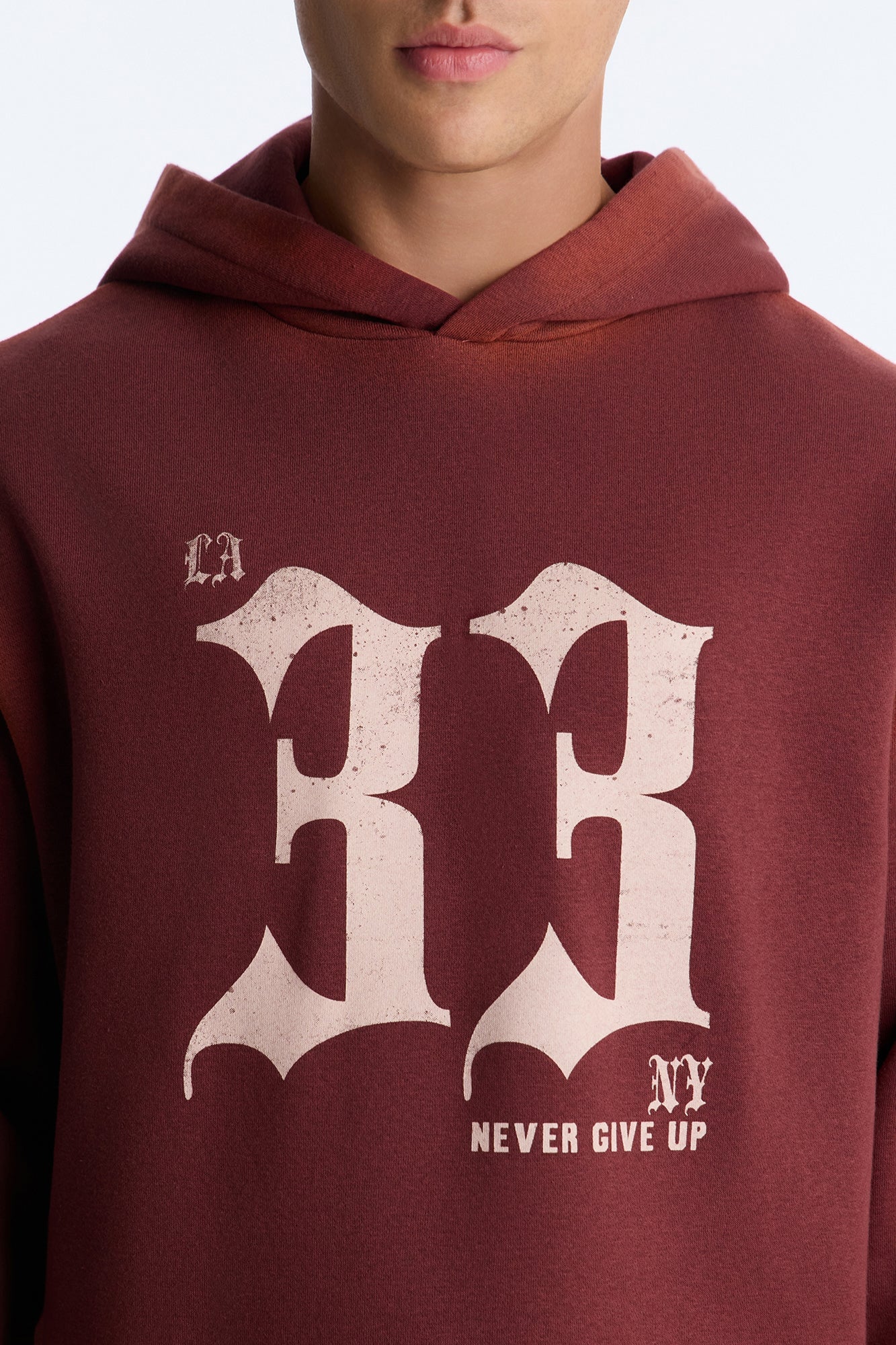 Substance 33 Hoodie - Burgundy/combo image 8