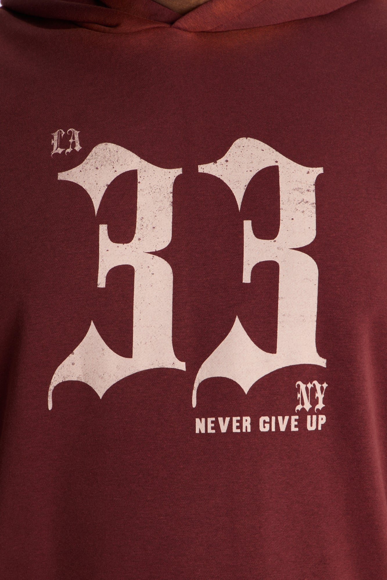 Substance 33 Hoodie - Burgundy/combo image 3