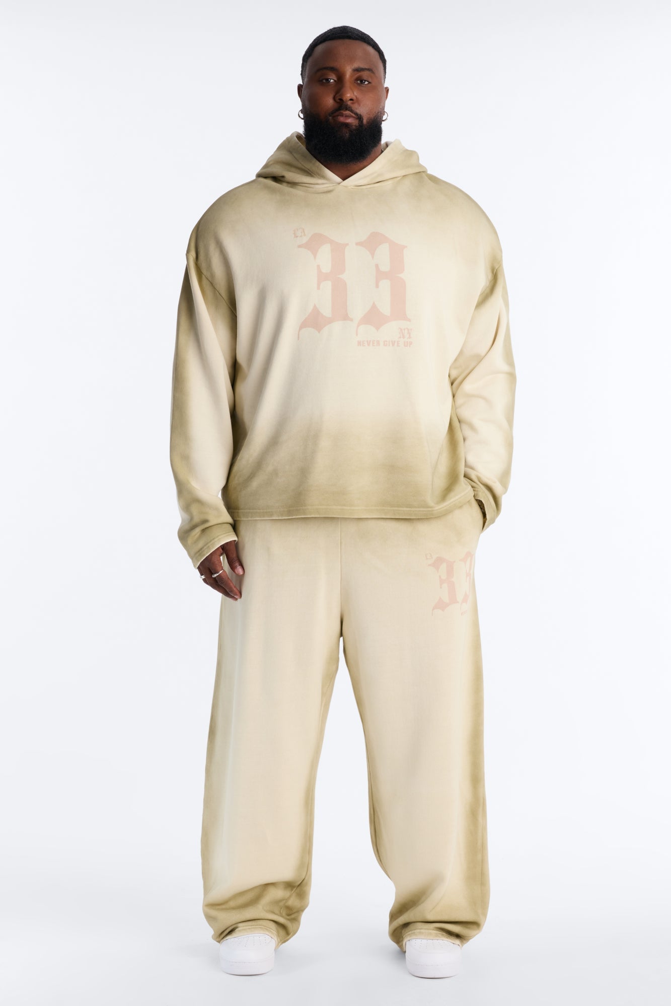 Substance 33 Hoodie - Cream/combo image 1