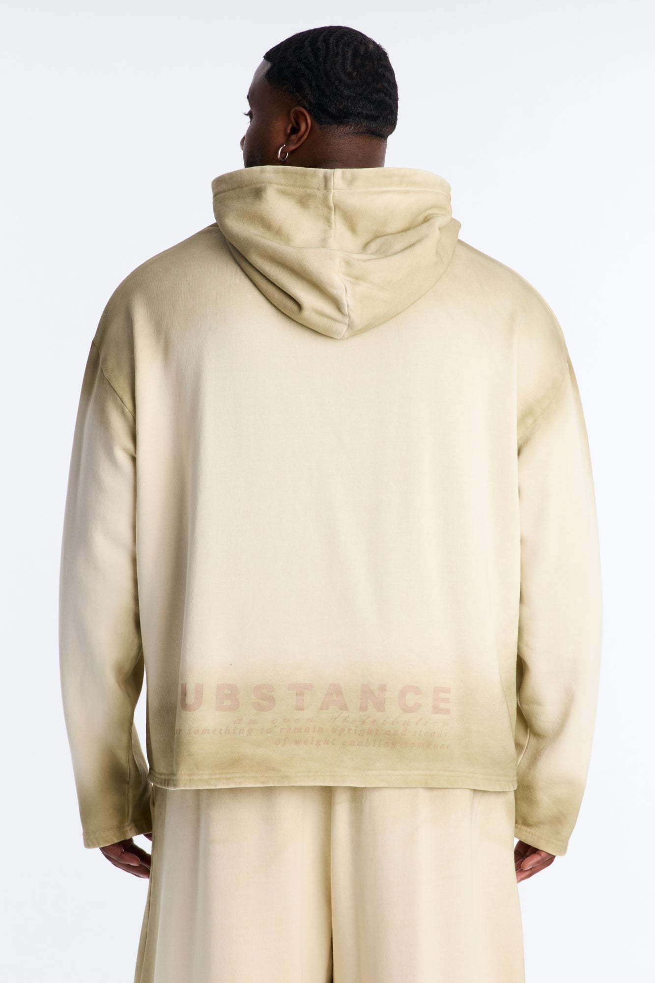 Substance 33 Hoodie - Cream/combo image 4